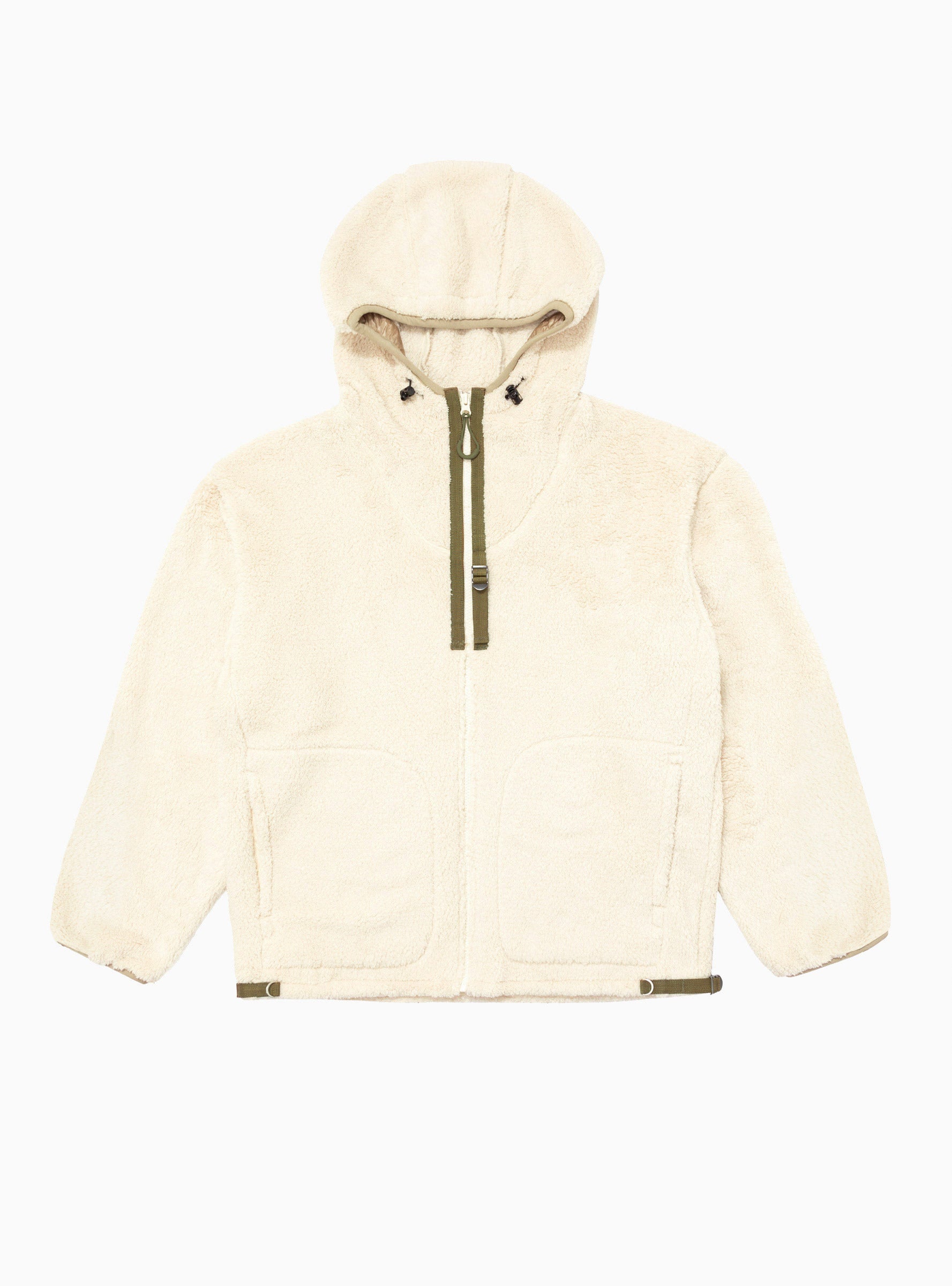  Garbstore Fleece Hoodie Sand