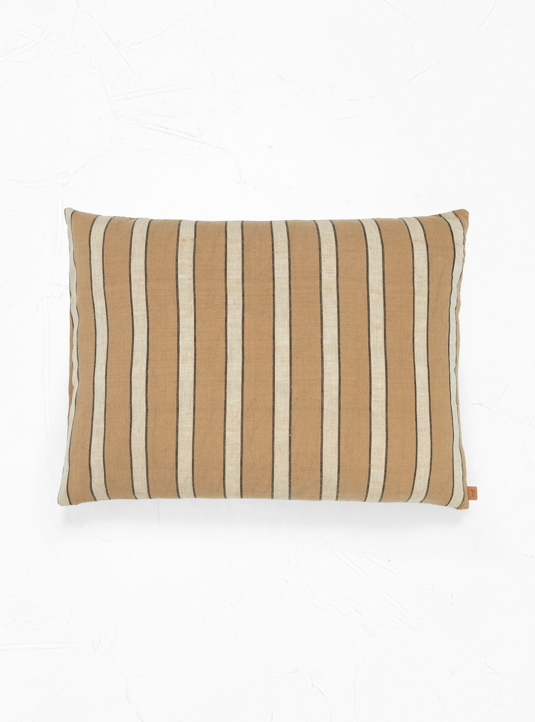  ferm LIVING Brown Cotton Cushion Large