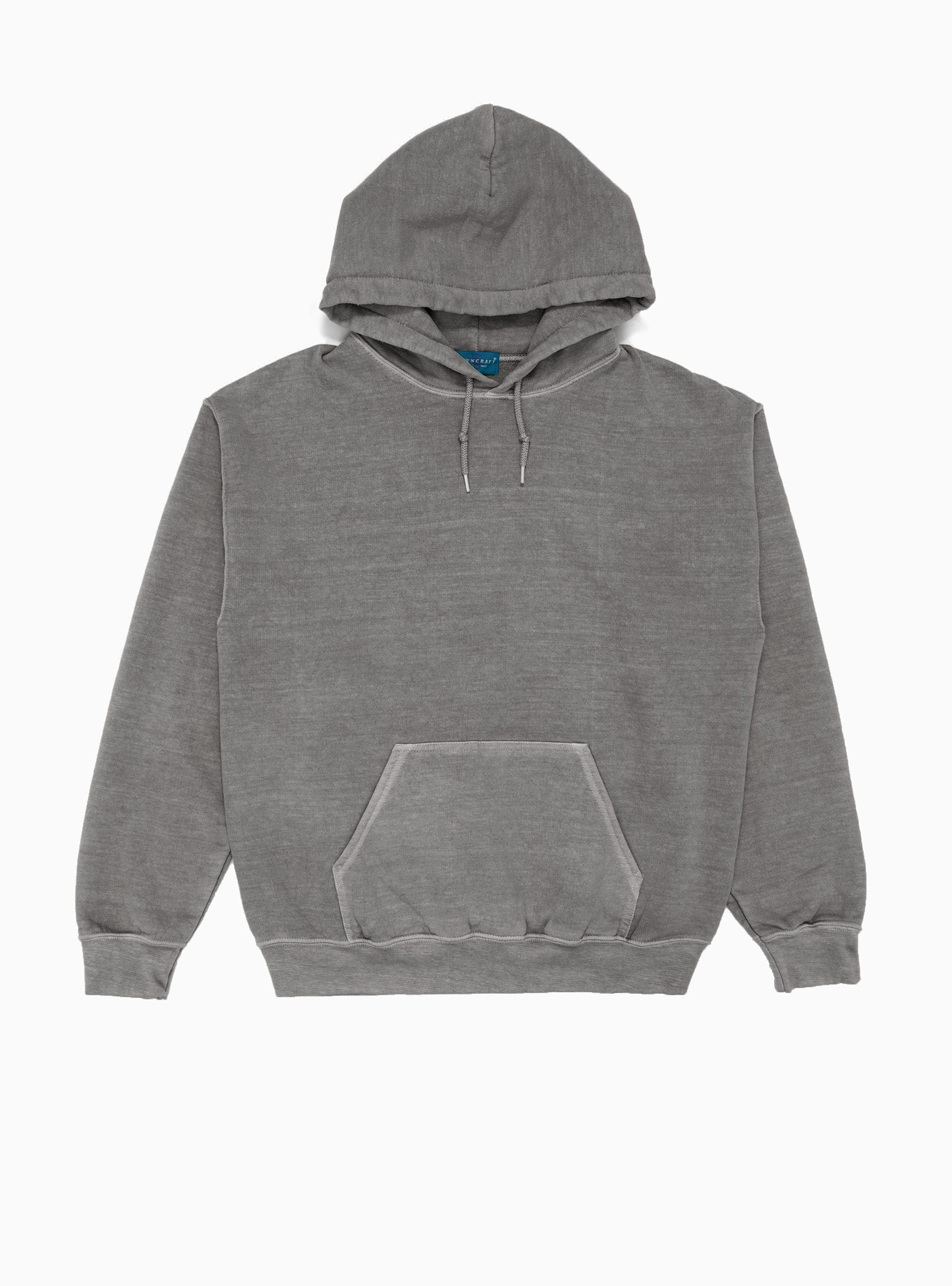  Towncraft Pigment Dyed Hoodie Black