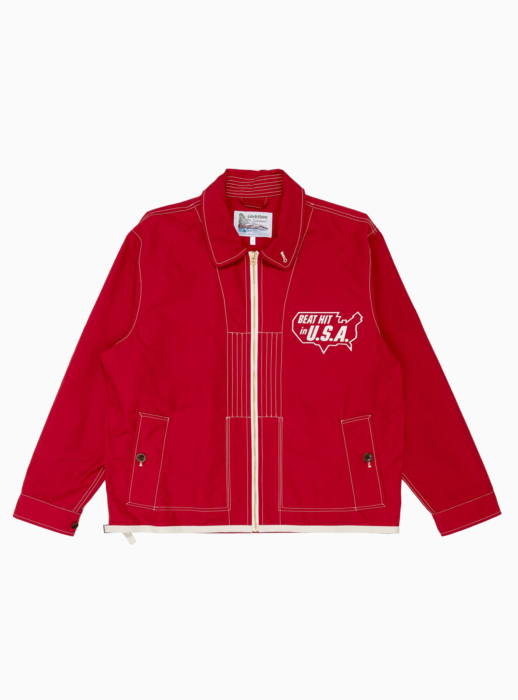  Garbstore Overnik Jacket Red