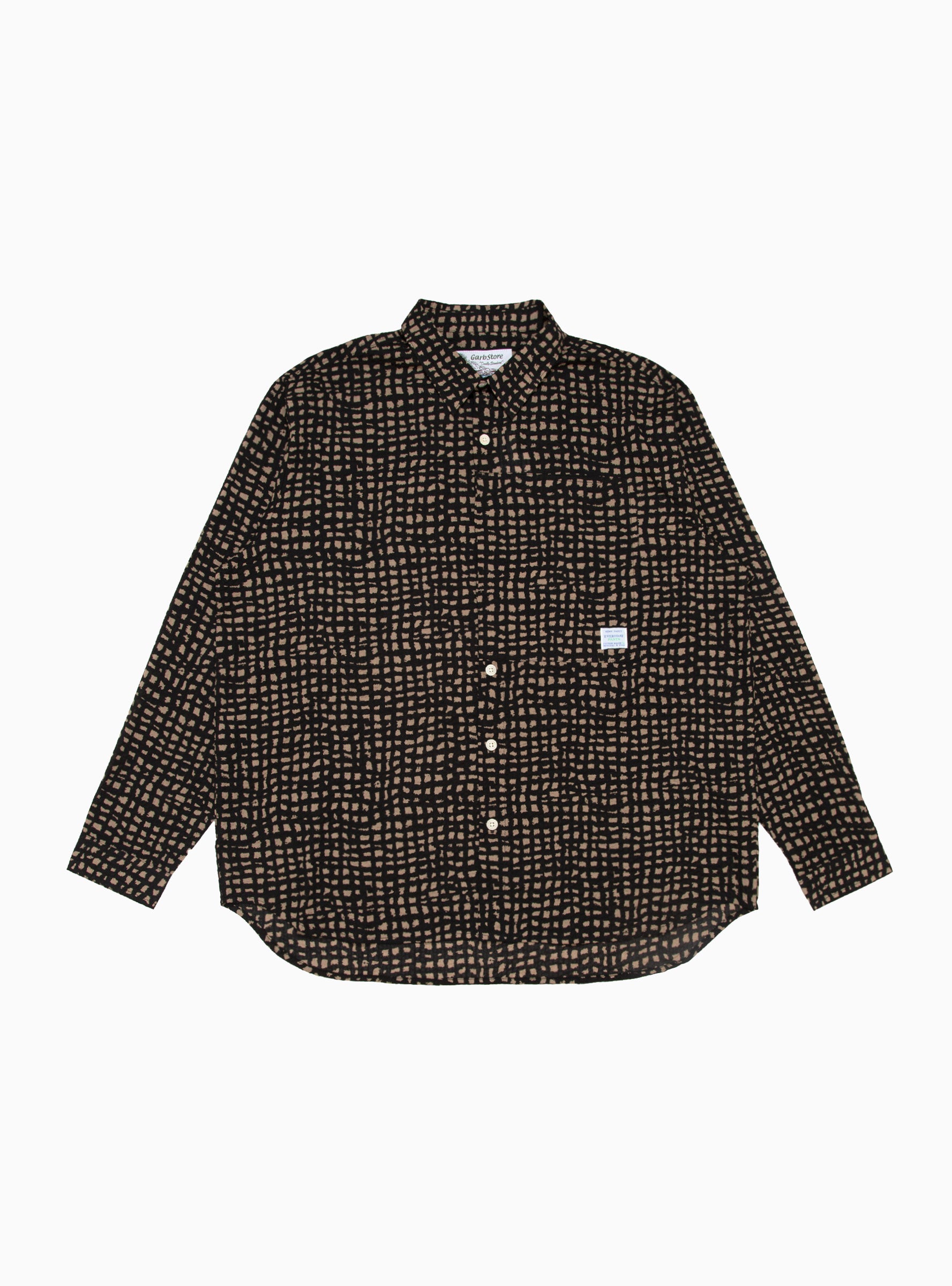  Home Party Home Party Shirt Black Check