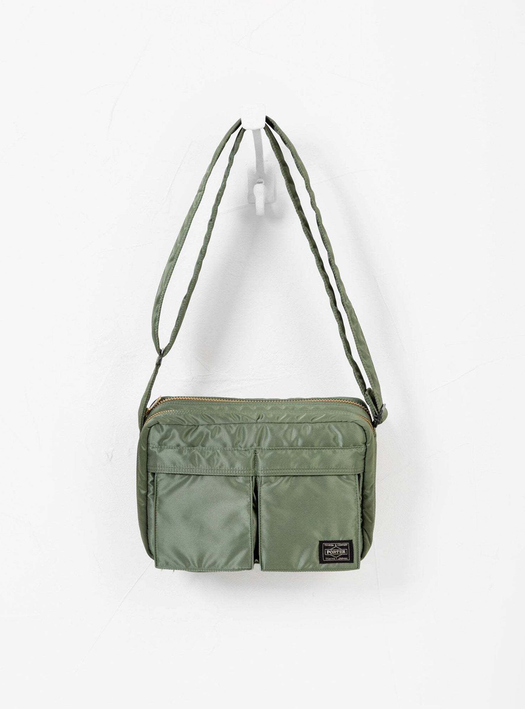  Porter Yoshida & Co. TANKER Shoulder Bag Large Sage Green