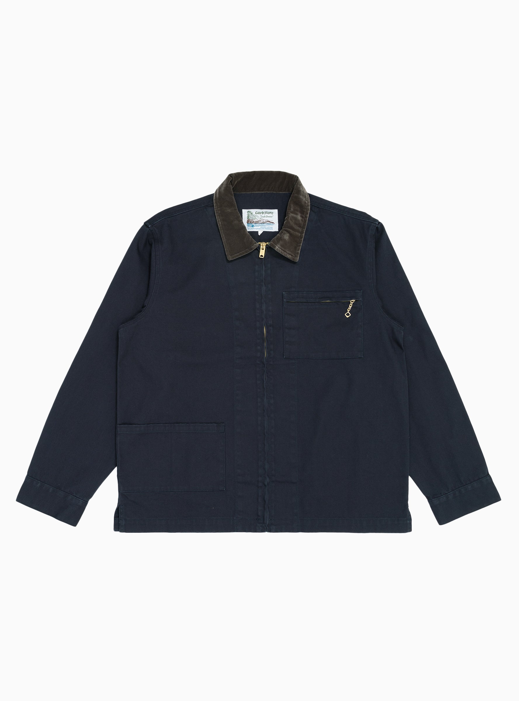  Garbstore Lazy Shirt V2 Navy - Size: Medium