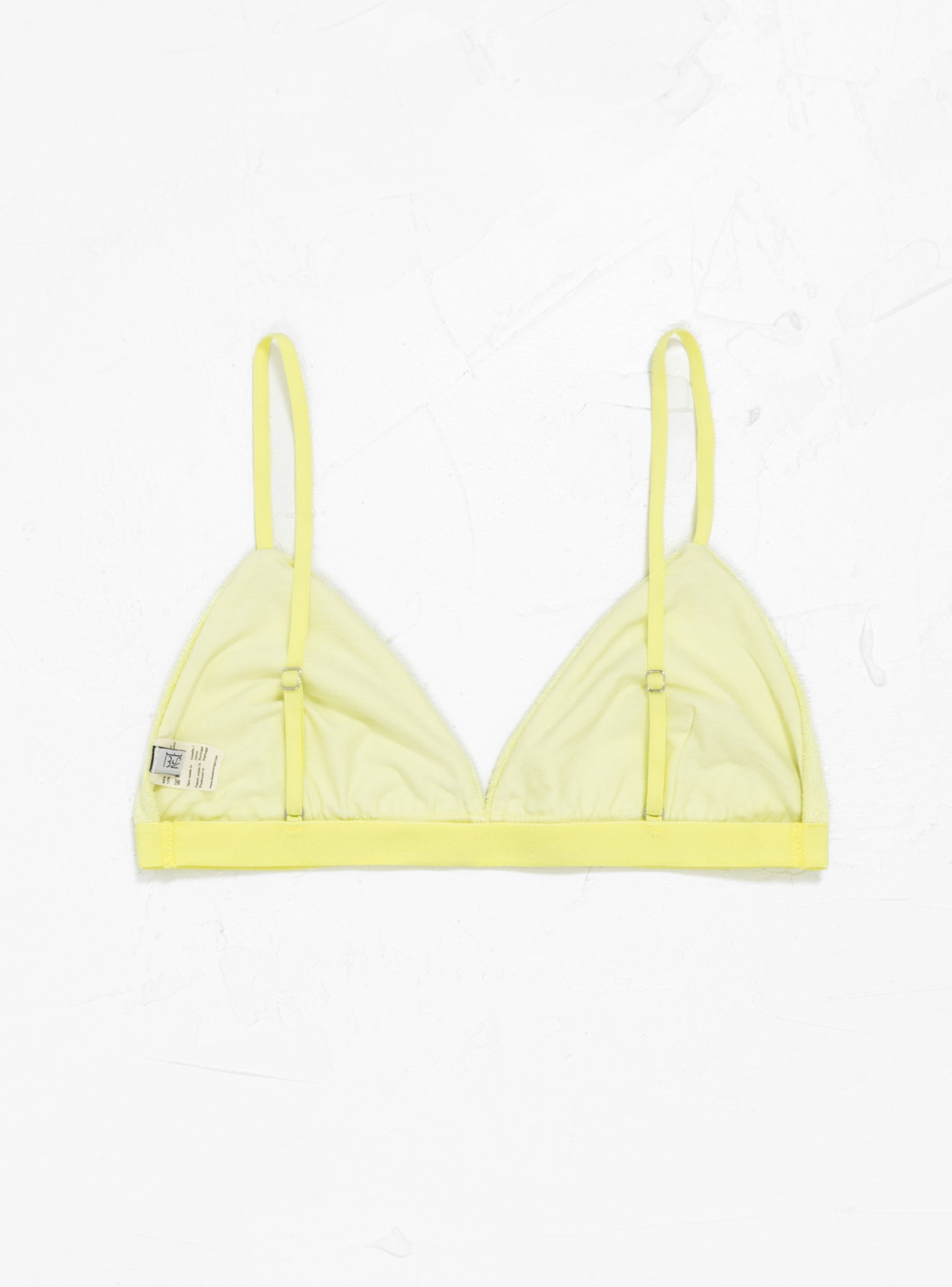  Baserange Mississippi Velour Bra Lime - Size: Large