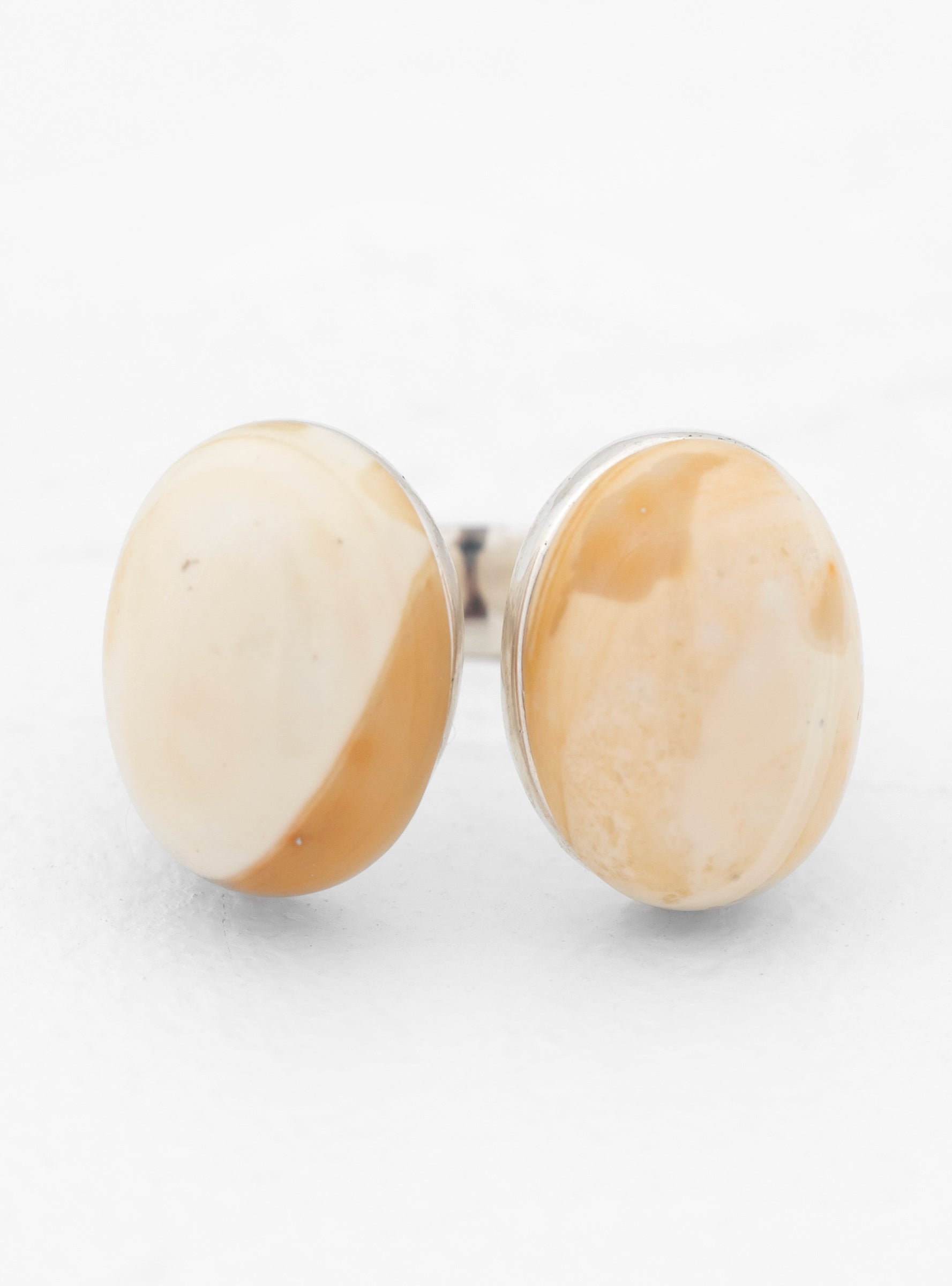  Helena Rohner Open Pale Agate Silver Ring - 52