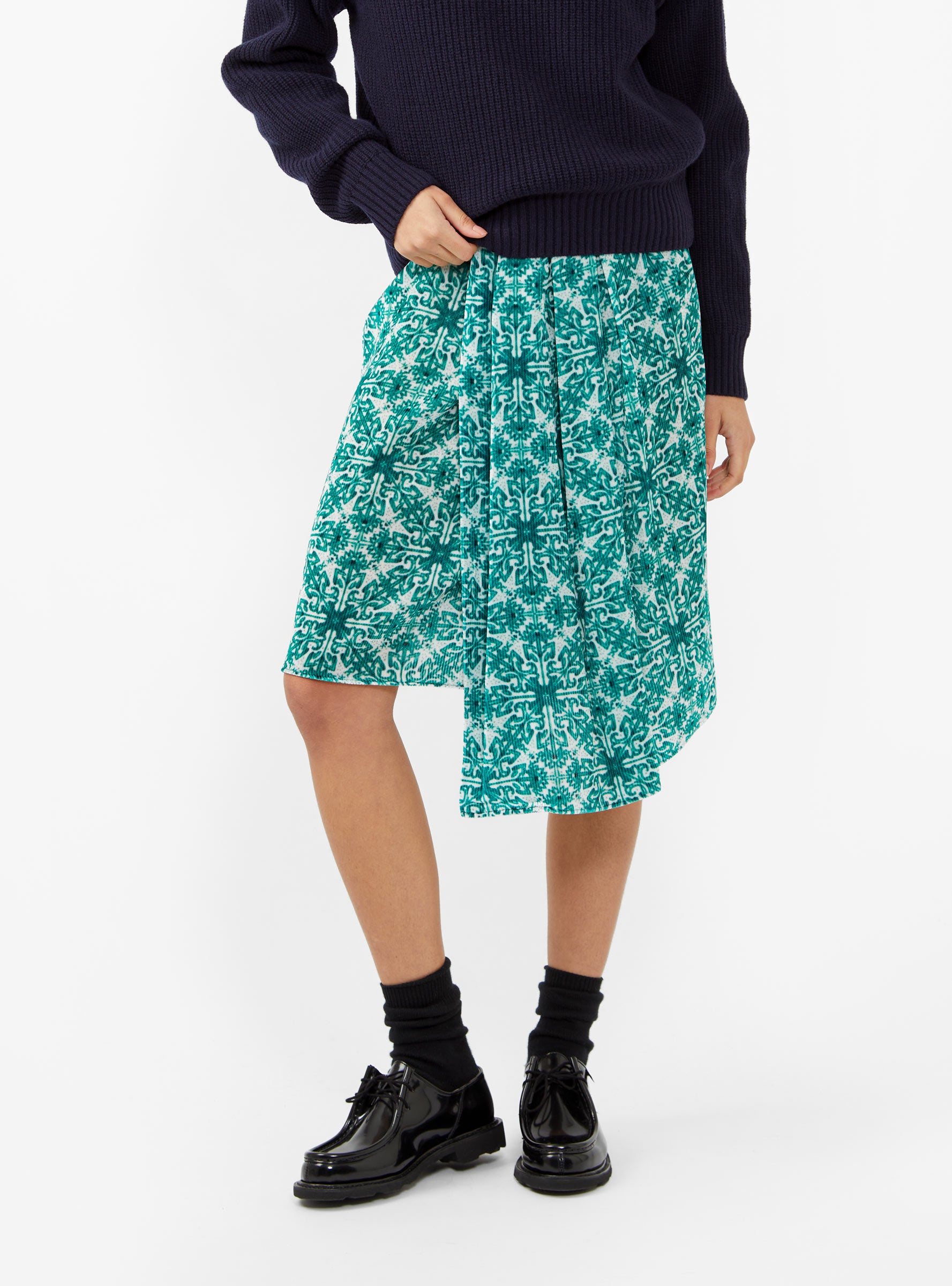  Christian Wijnants Surati Skirt Sea Green