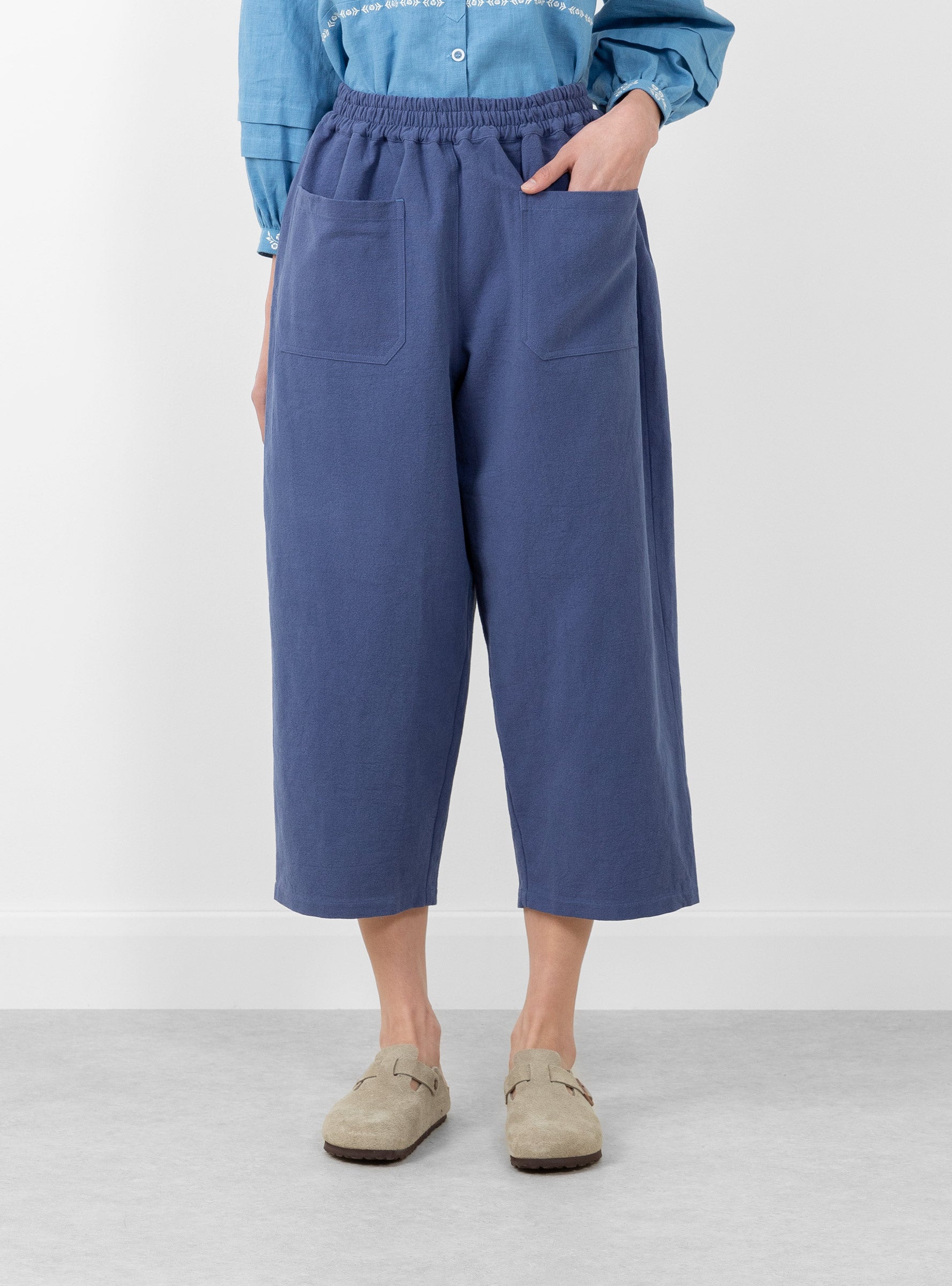  Sideline Mary Trousers Indigo