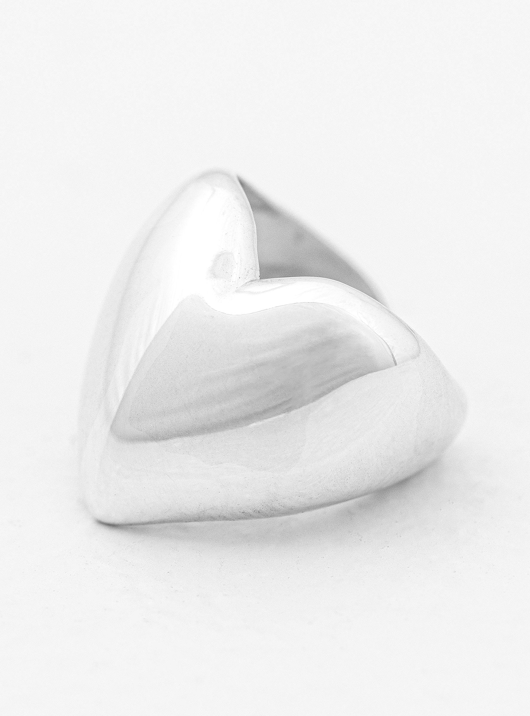  Annika Inez Heart Silver Earcuff