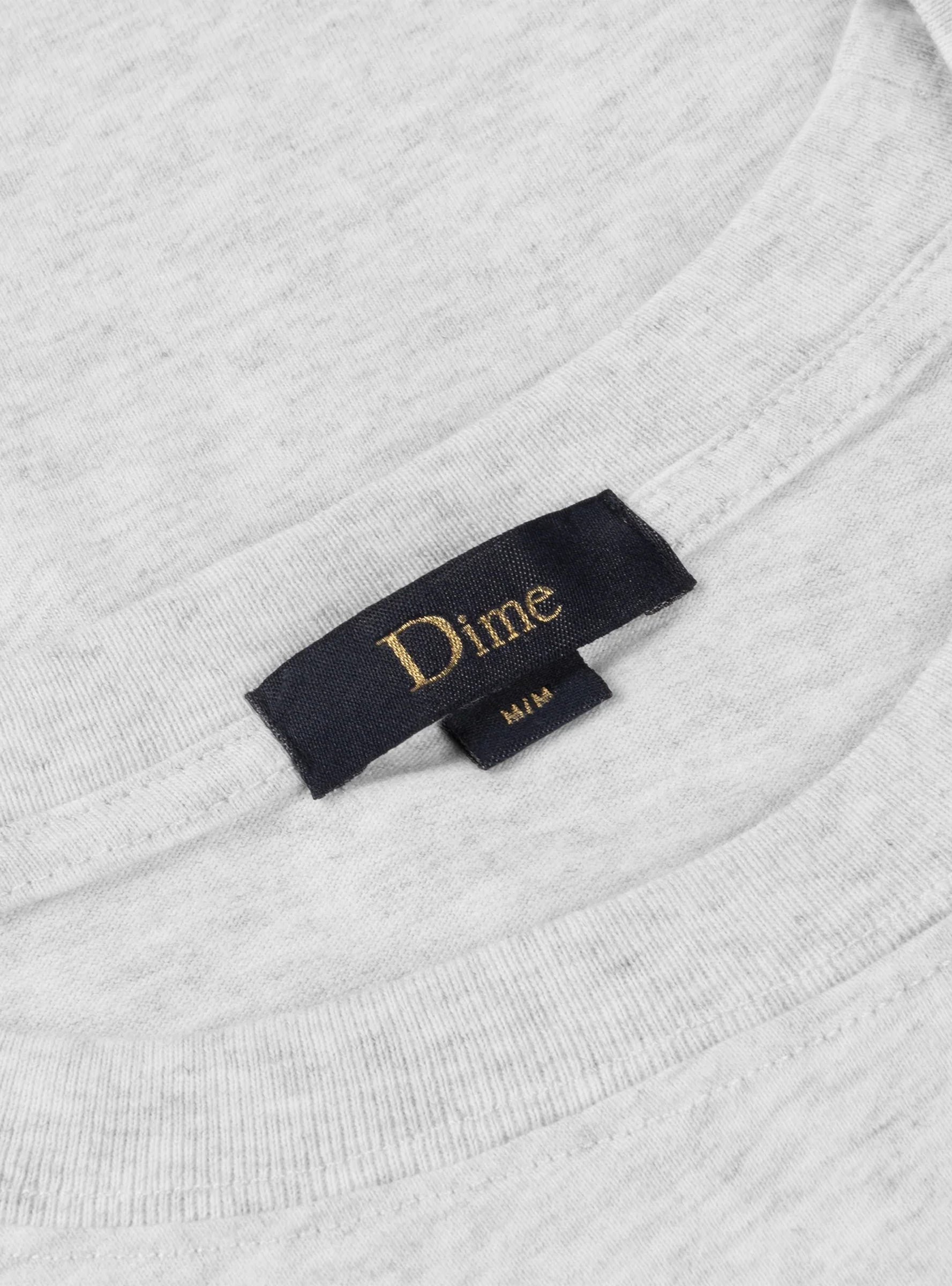  Dime Exe T-shirt Ash - Size: Small