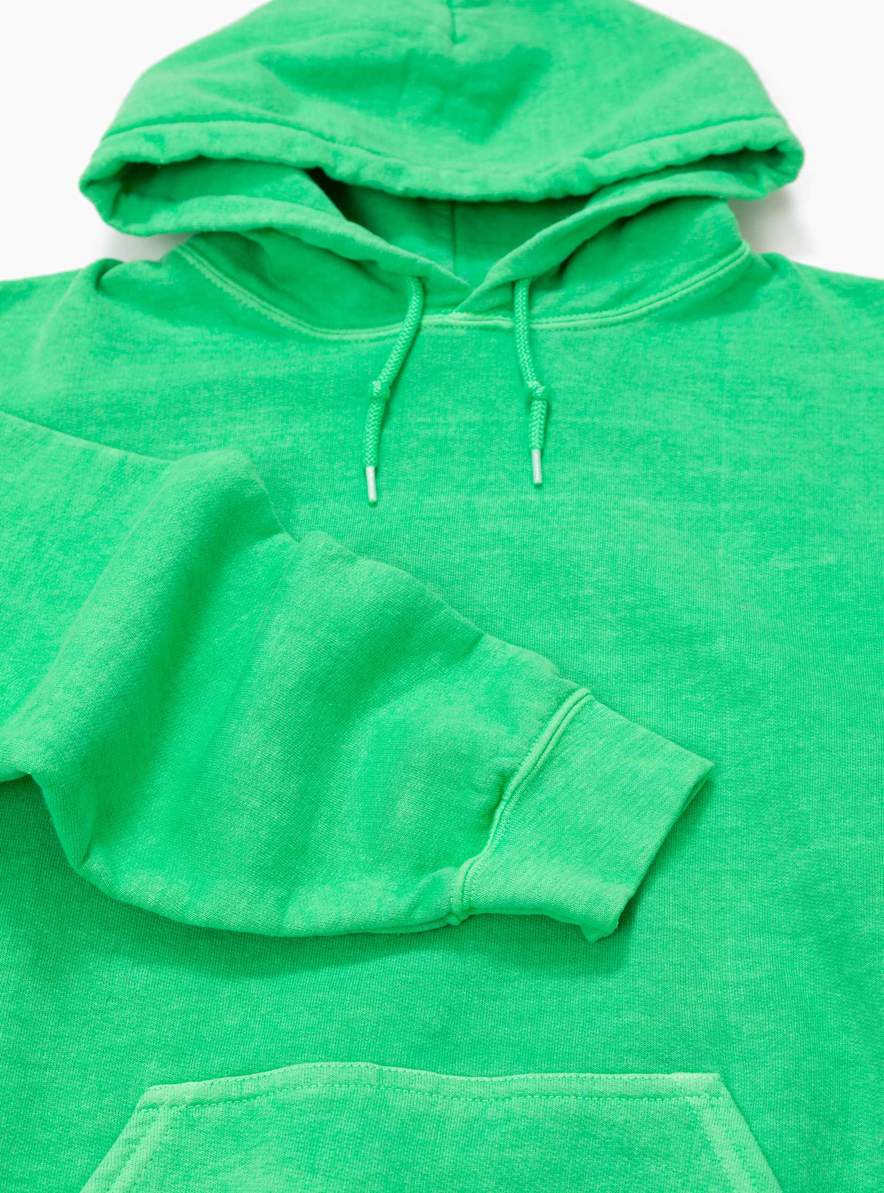  Towncraft Pigment Dyed Hoodie Green - Size: XXL