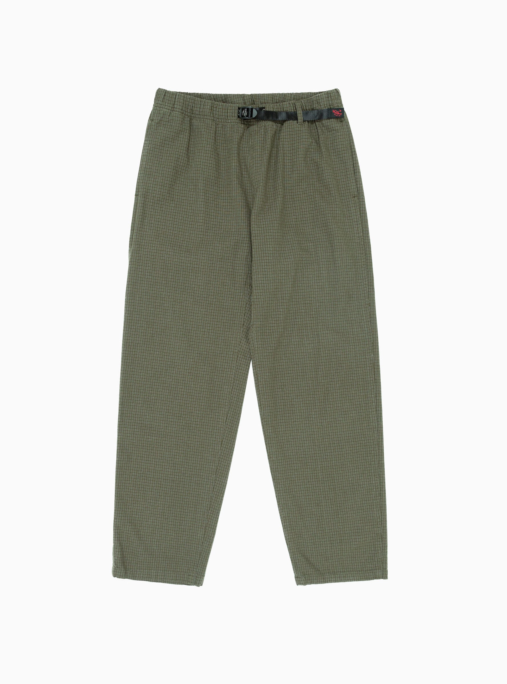  Gramicci O. G. Dyed Woven Dobby Jam Trousers Olive Check