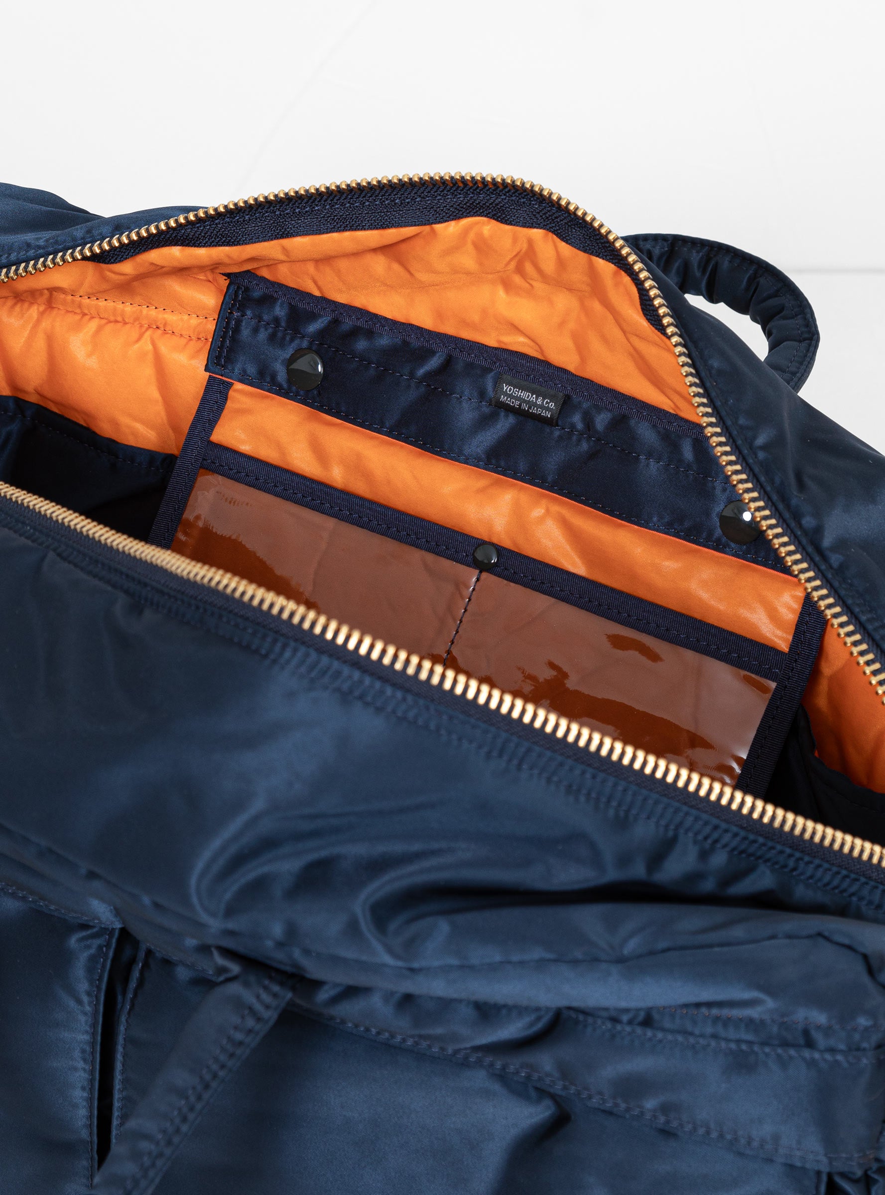  Porter Yoshida & Co. TANKER 2-Way Duffle Bag Small Iron Blue