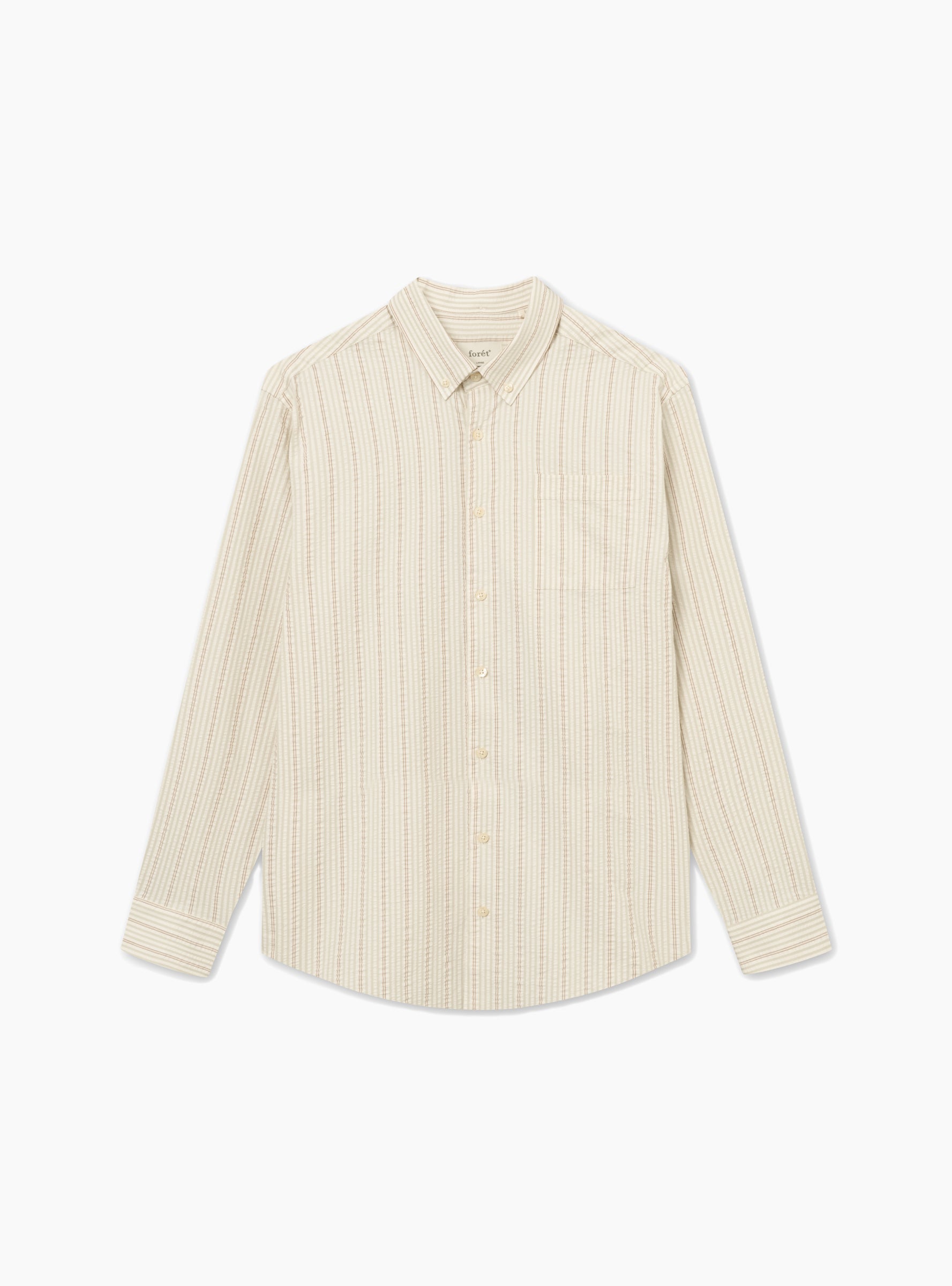  foret Crest Dove Shirt Rubber Stripe