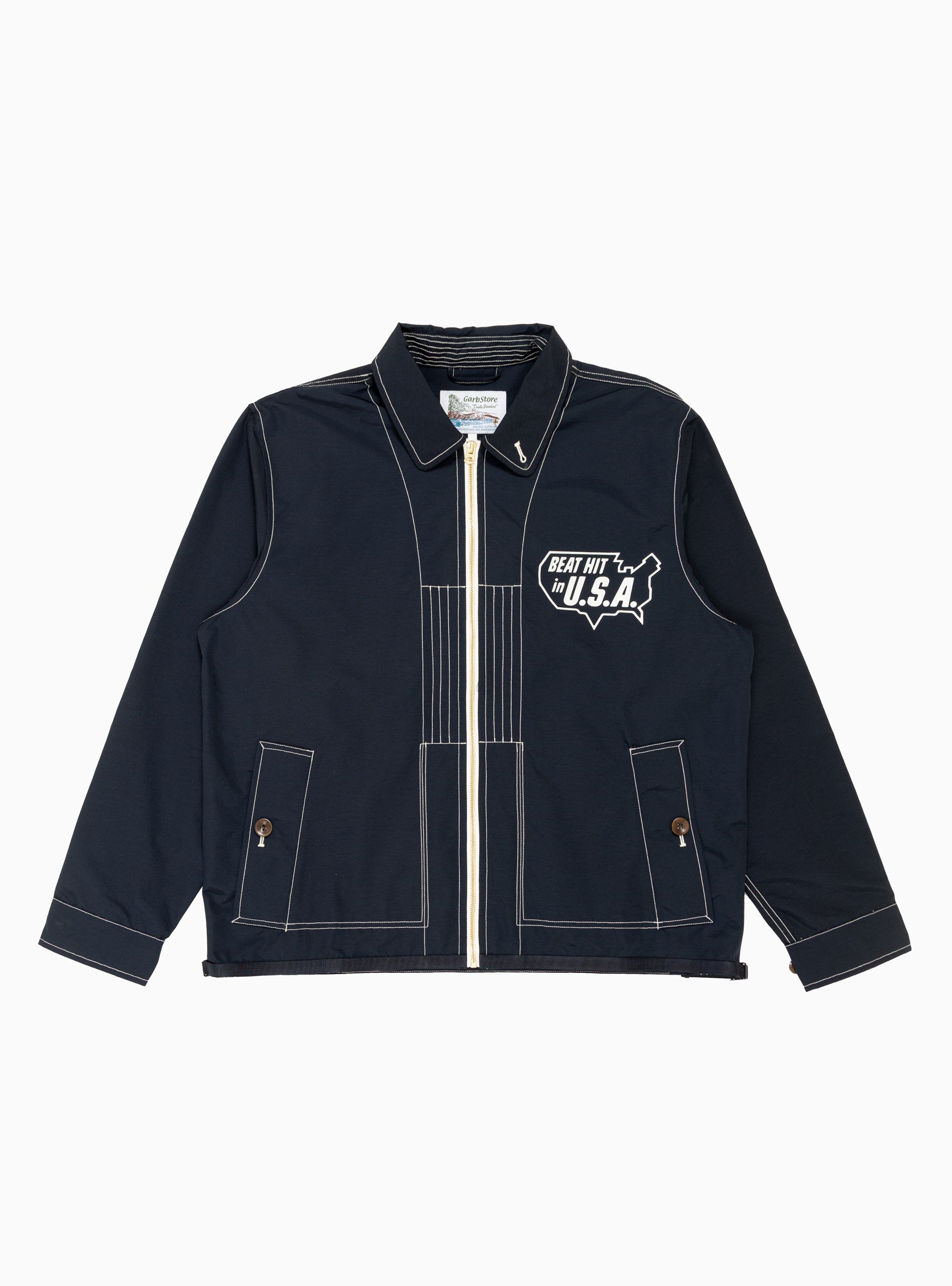  Garbstore Overnik Jacket Midnight Blue