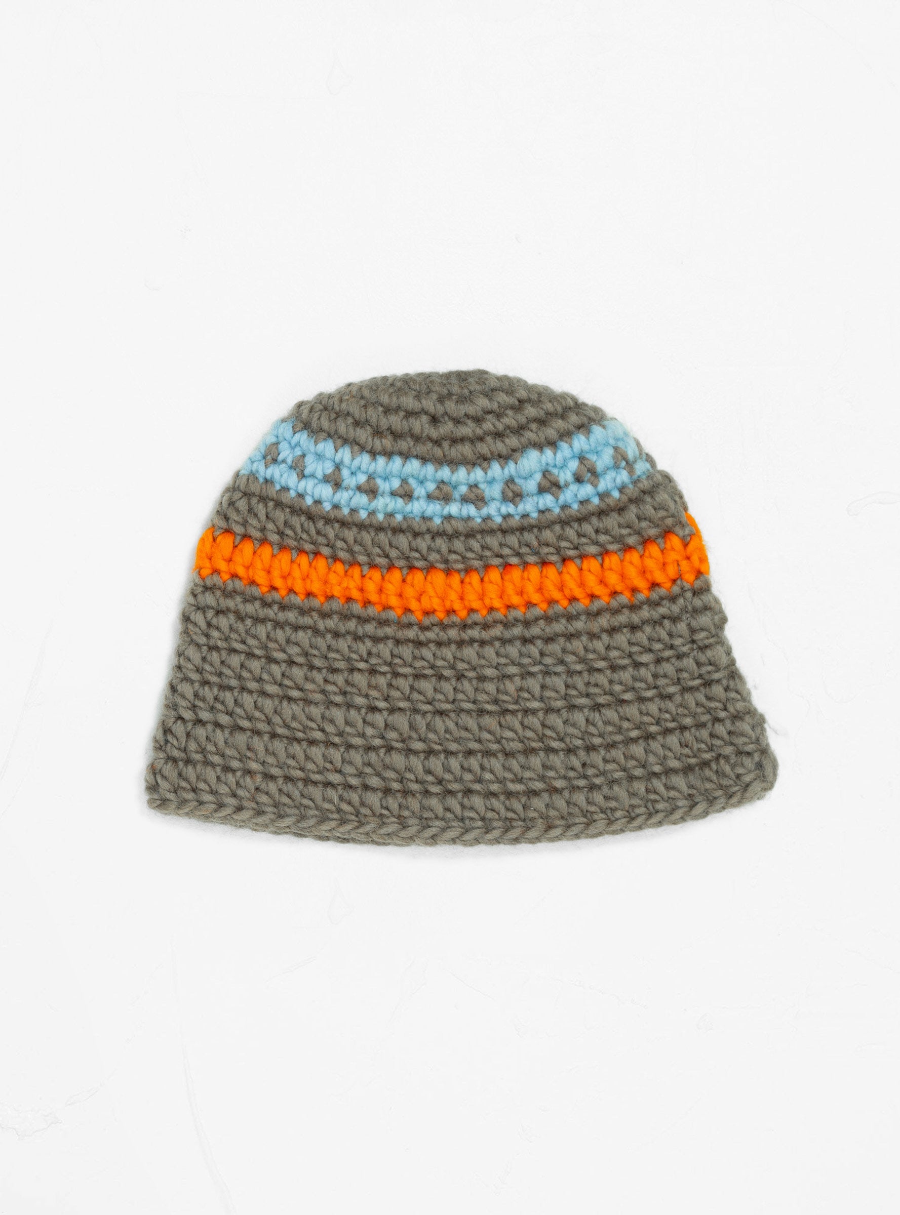  Sublime Hand Knit Roll Beanie Grey