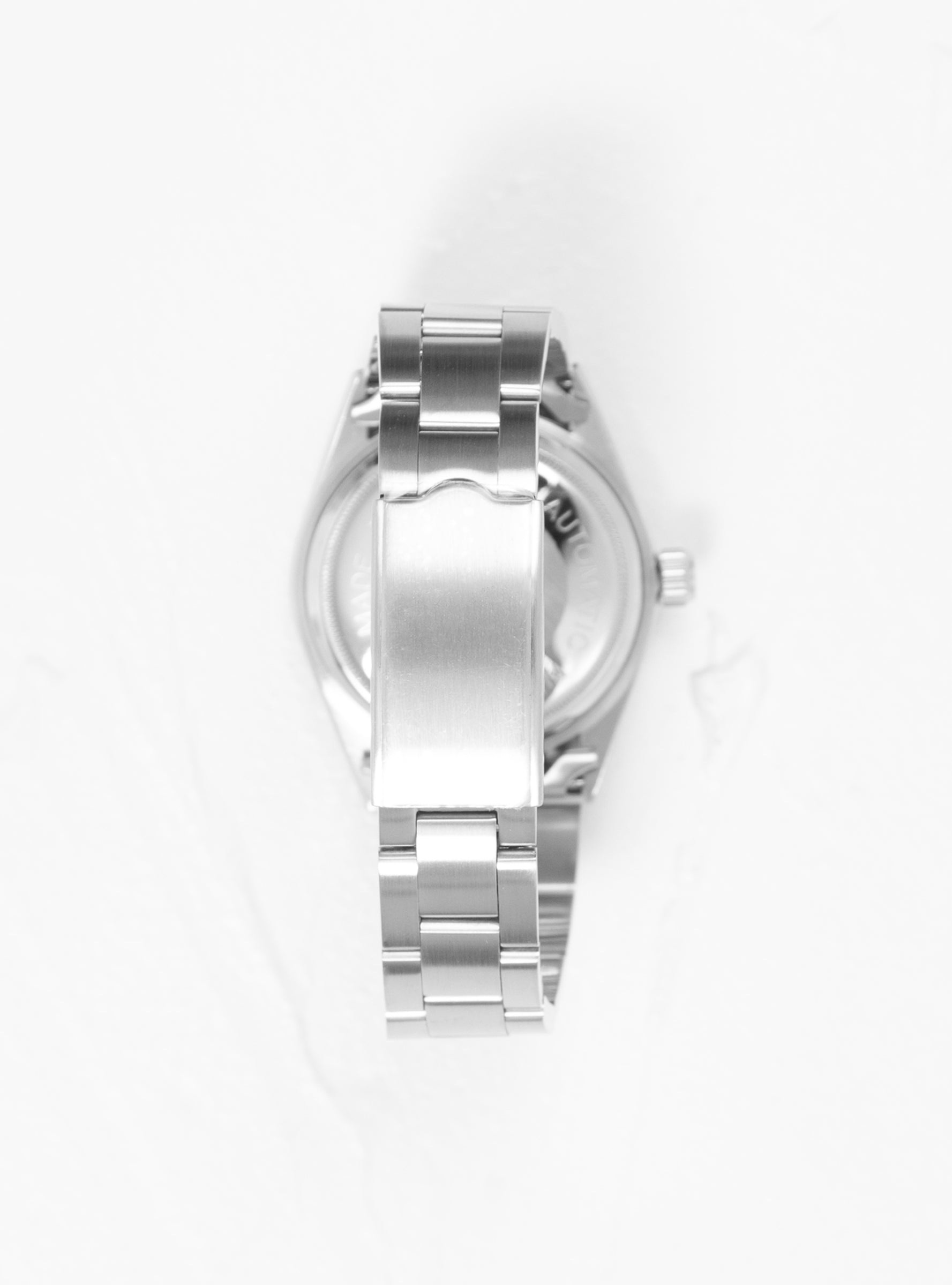  Vague Watch Co. Every-One Steel 34 Watch Black & Silver