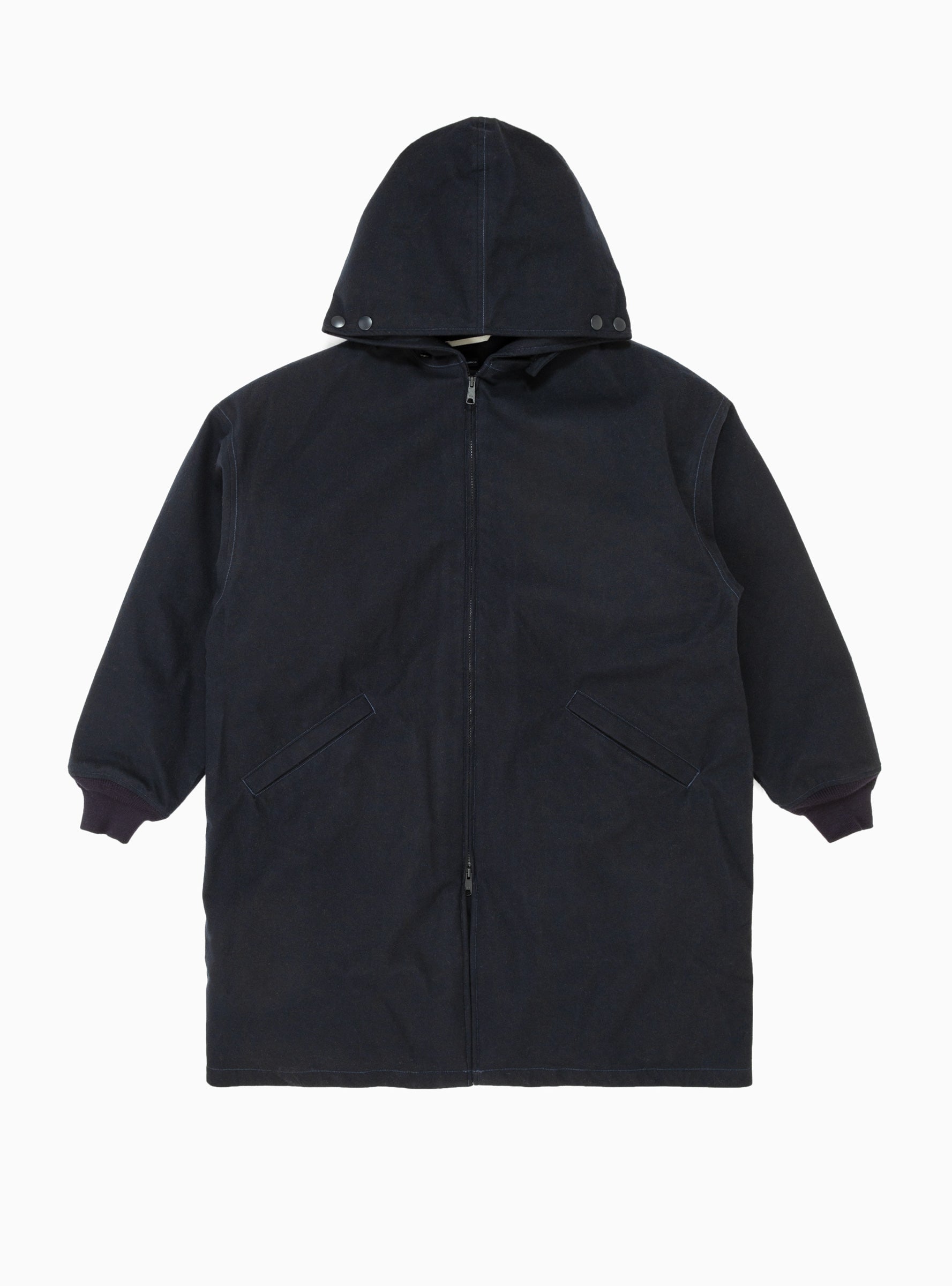  nanamica Wool GORE-TEX Cadet Coat Navy