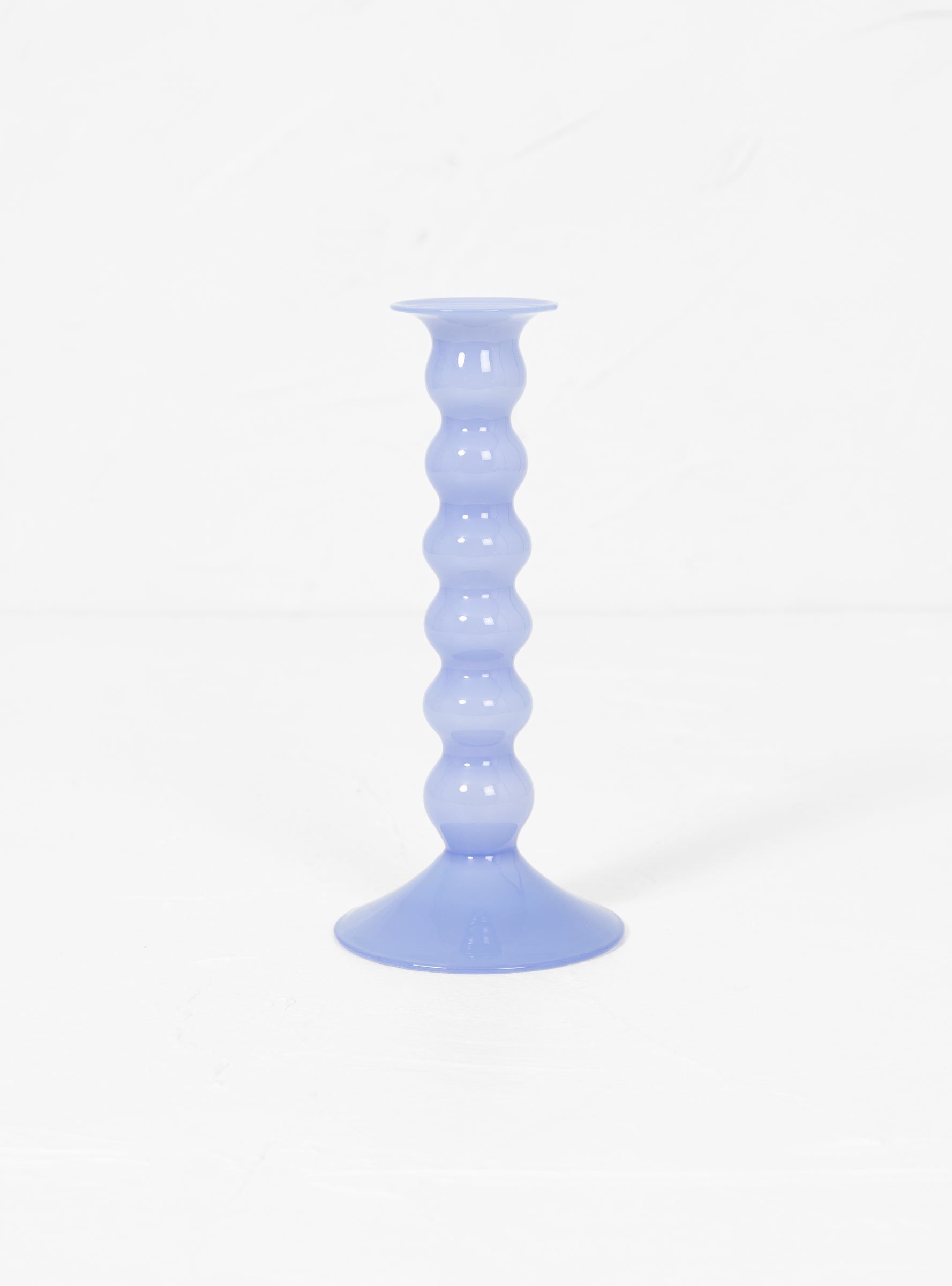  Hay Wavy Large Candle Holder Blue