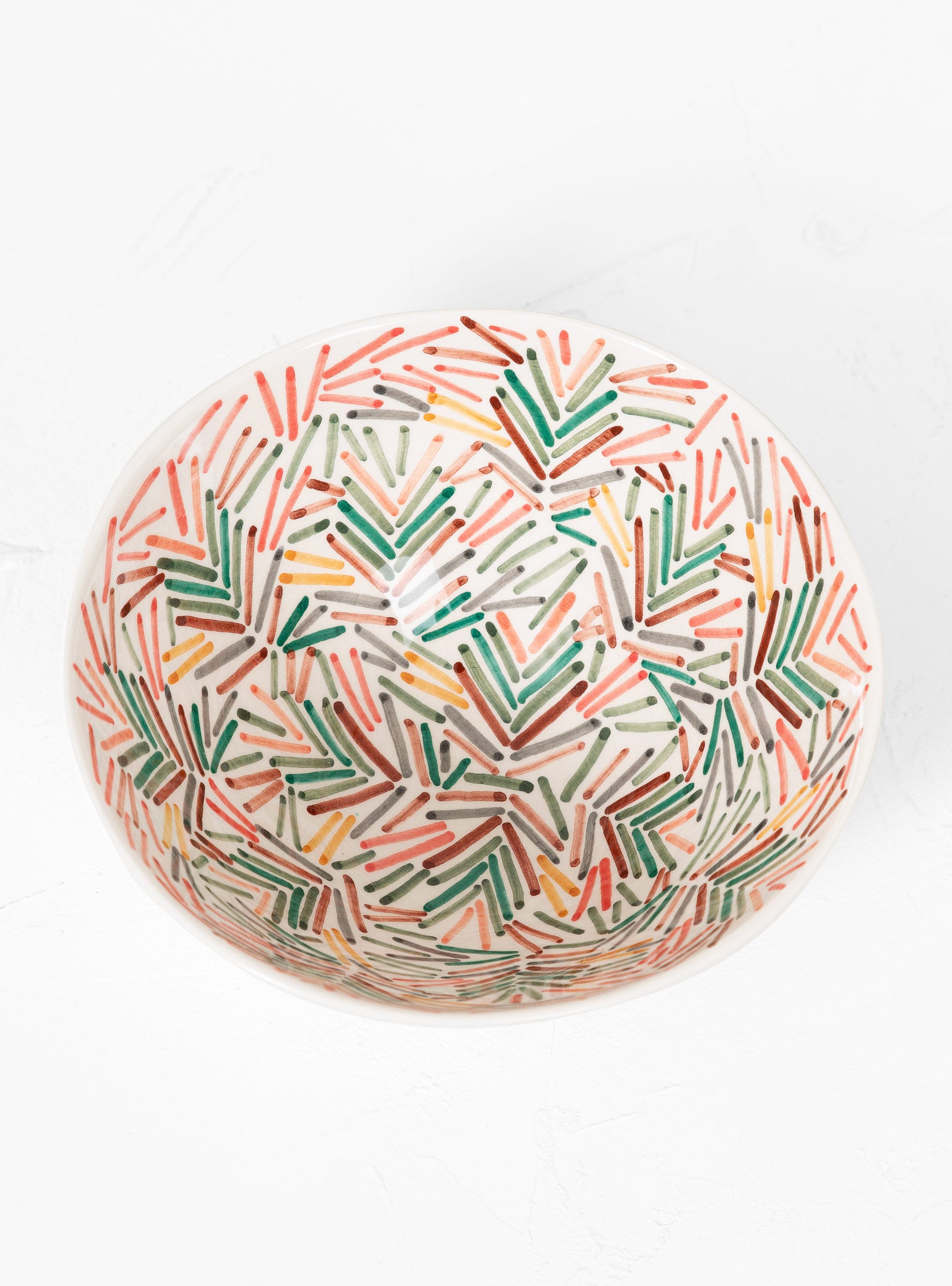  Aida Dirse Multicolour Lines Bowl n17