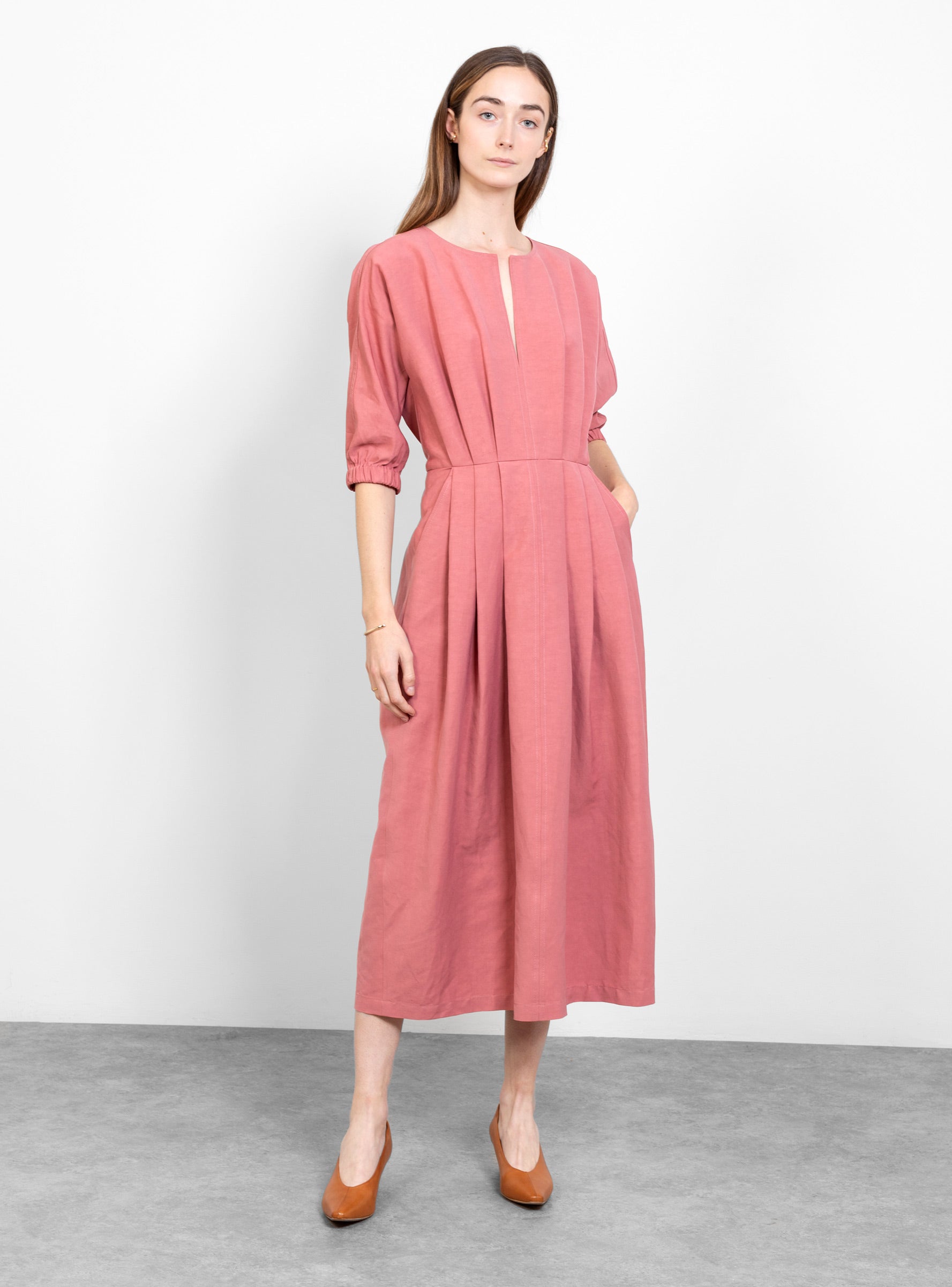  Rachel Comey Virtuo Dress Guava Pink