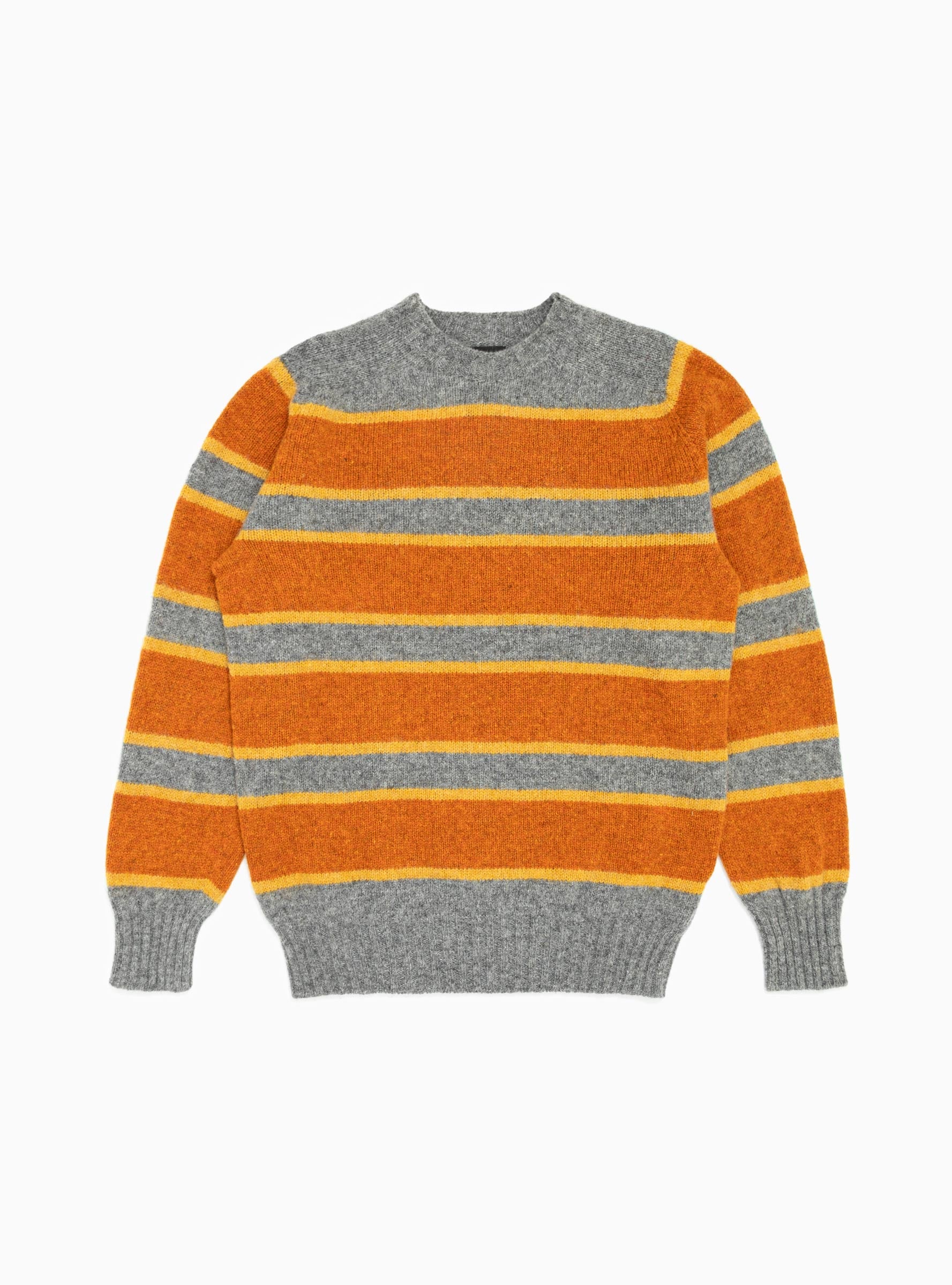  Howlin' Absolute Belter Sweater Grey & Orange