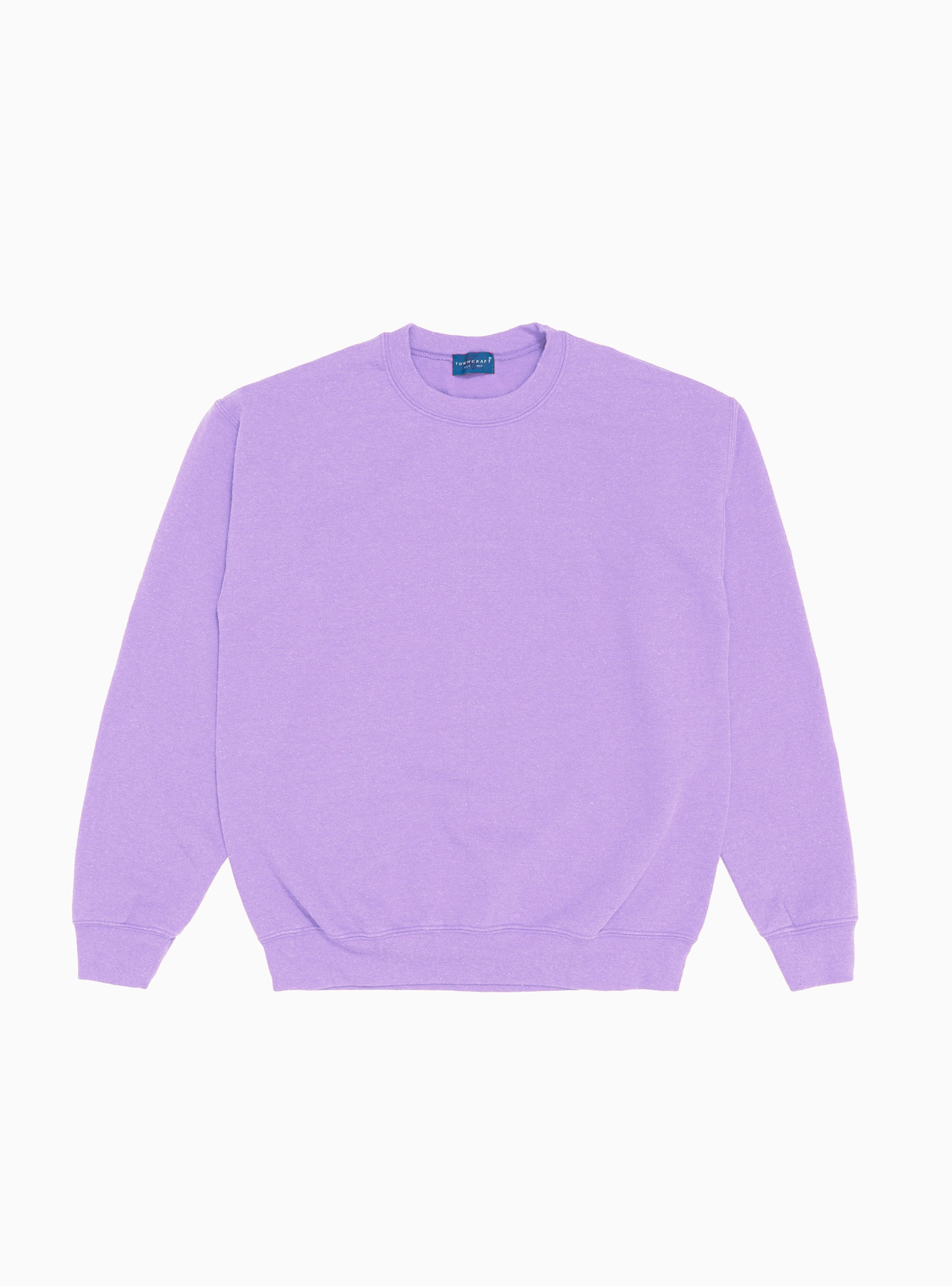  Towncraft Pigment Dyed Sweatshirt Purple