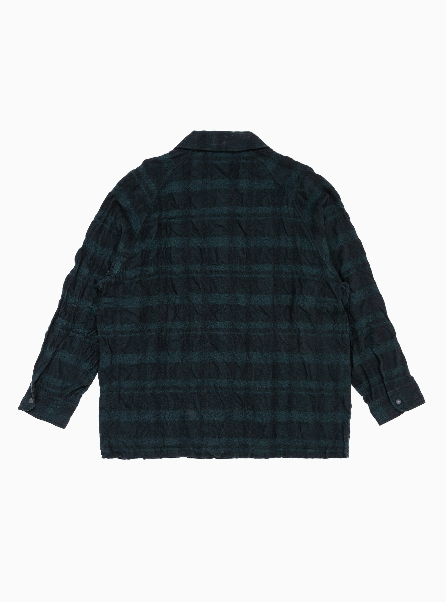  Mountain Research Coach Shirt Green Check - Size: Large