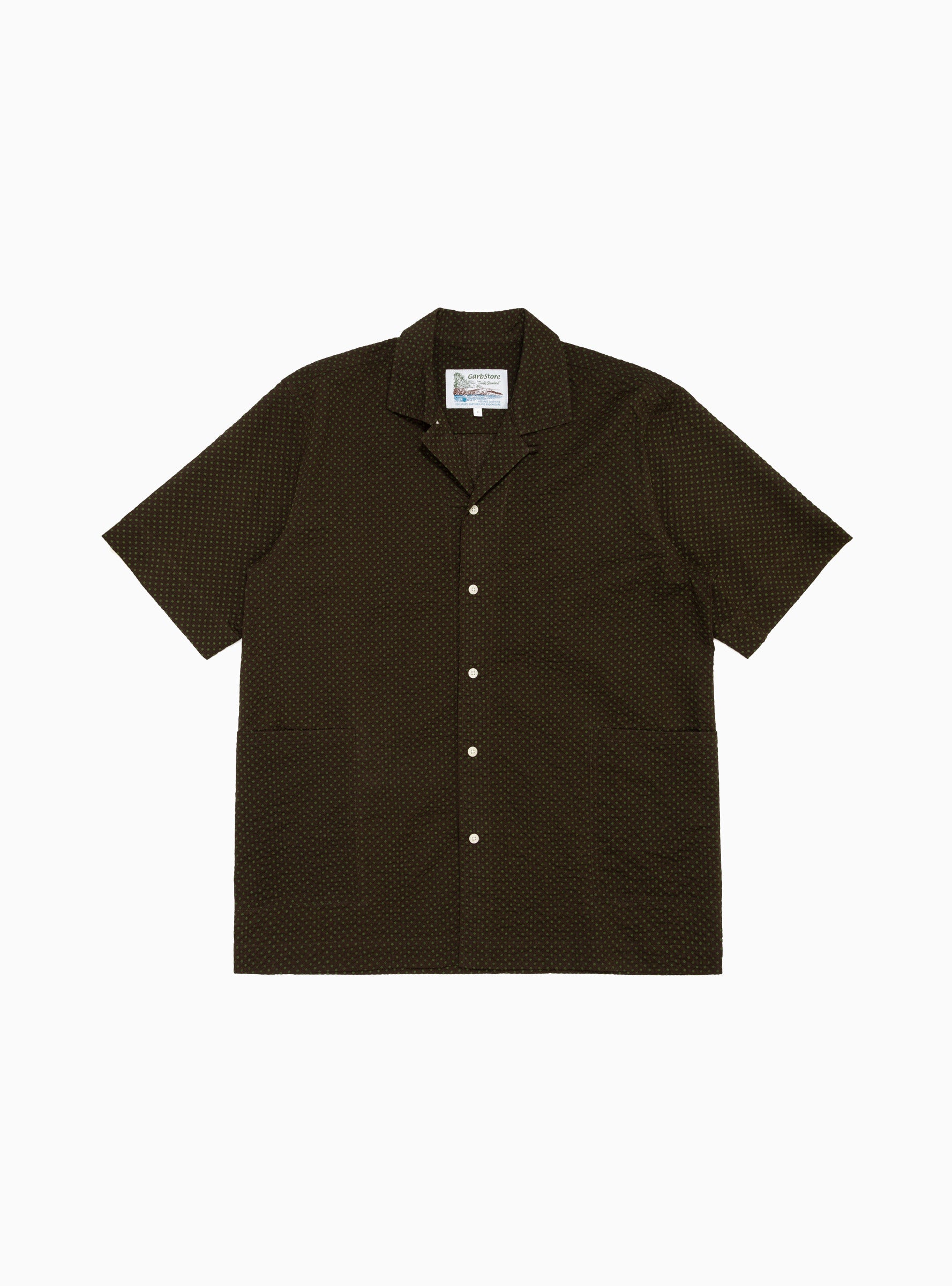  Garbstore Kabana Shirt Brown & Green