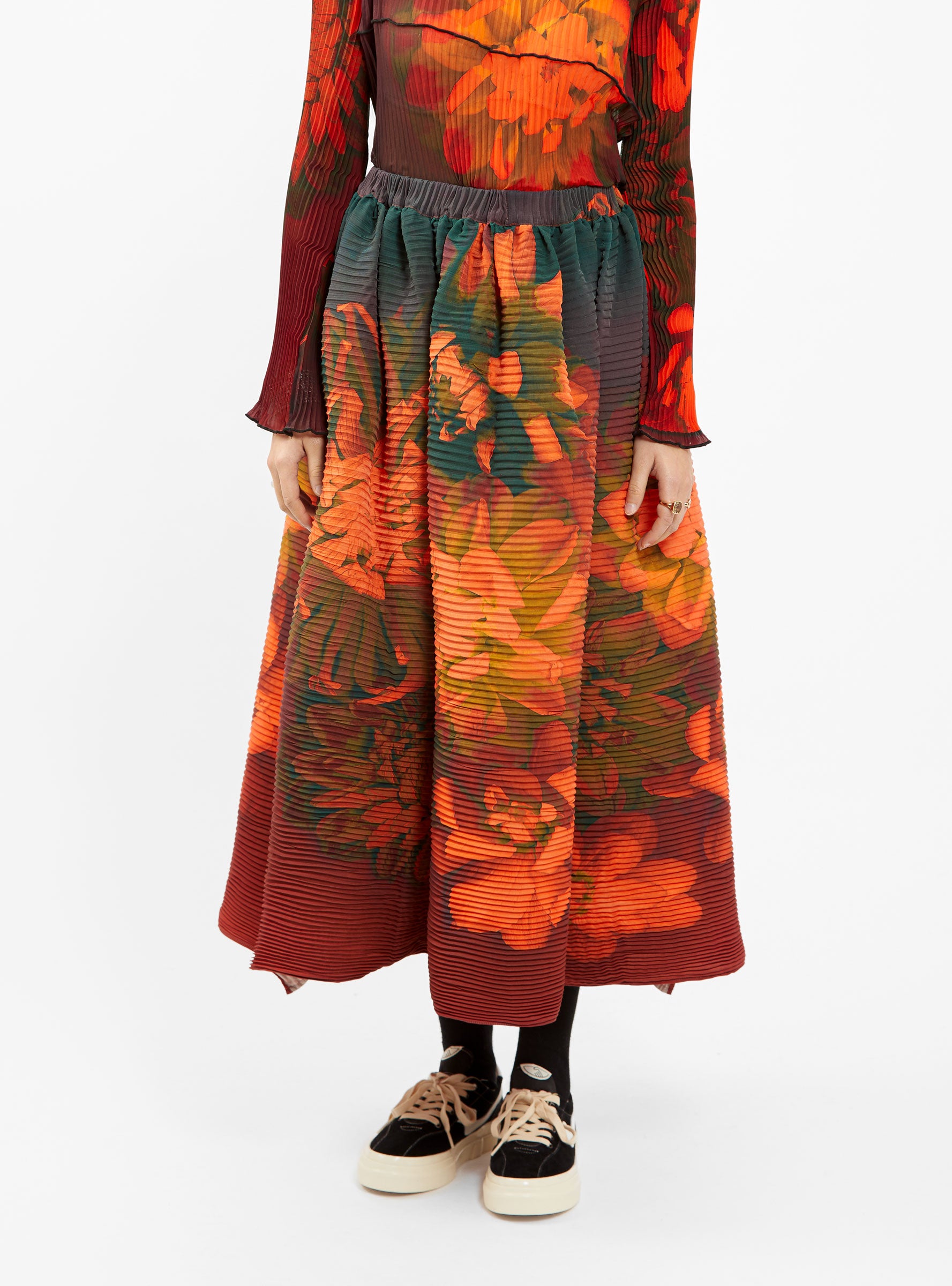  Julia Heuer Gaia Skirt Alma Red