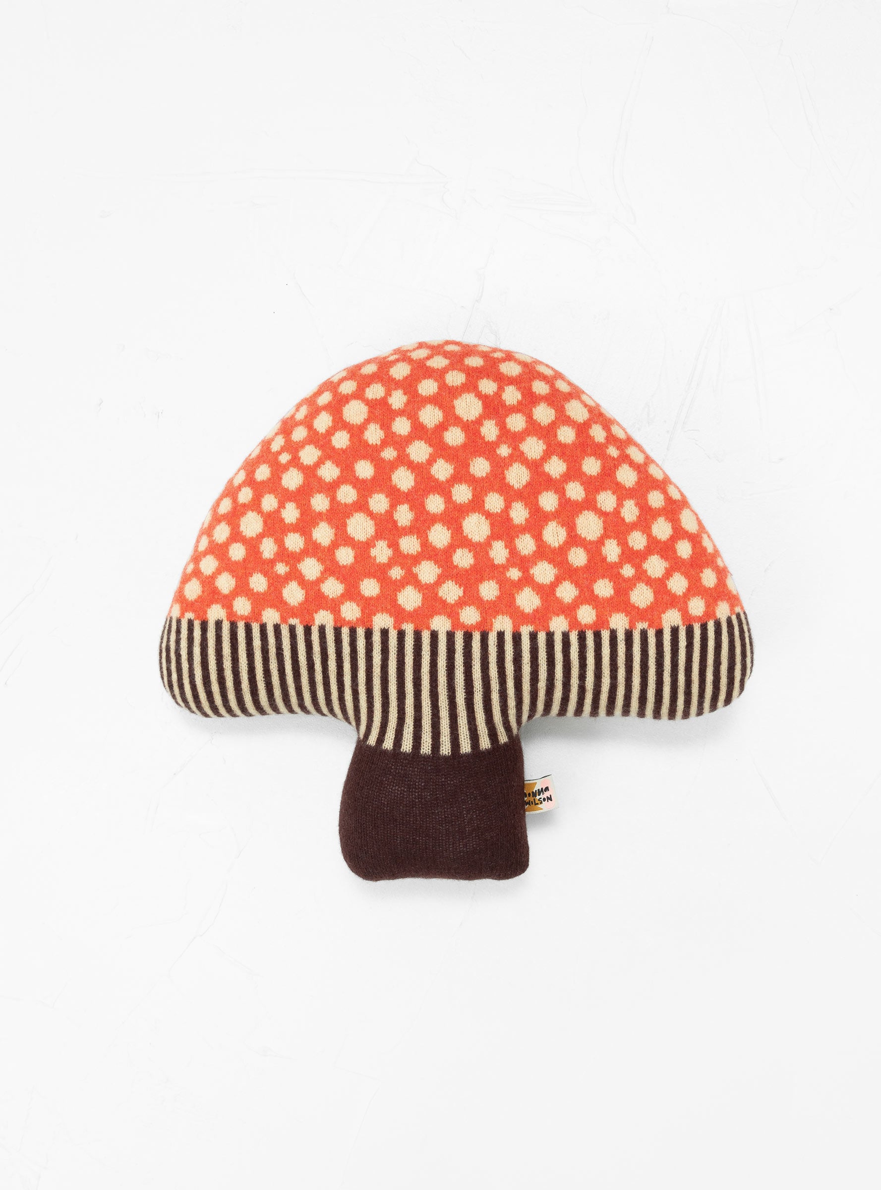  Donna Wilson Mushroom Cushion Red