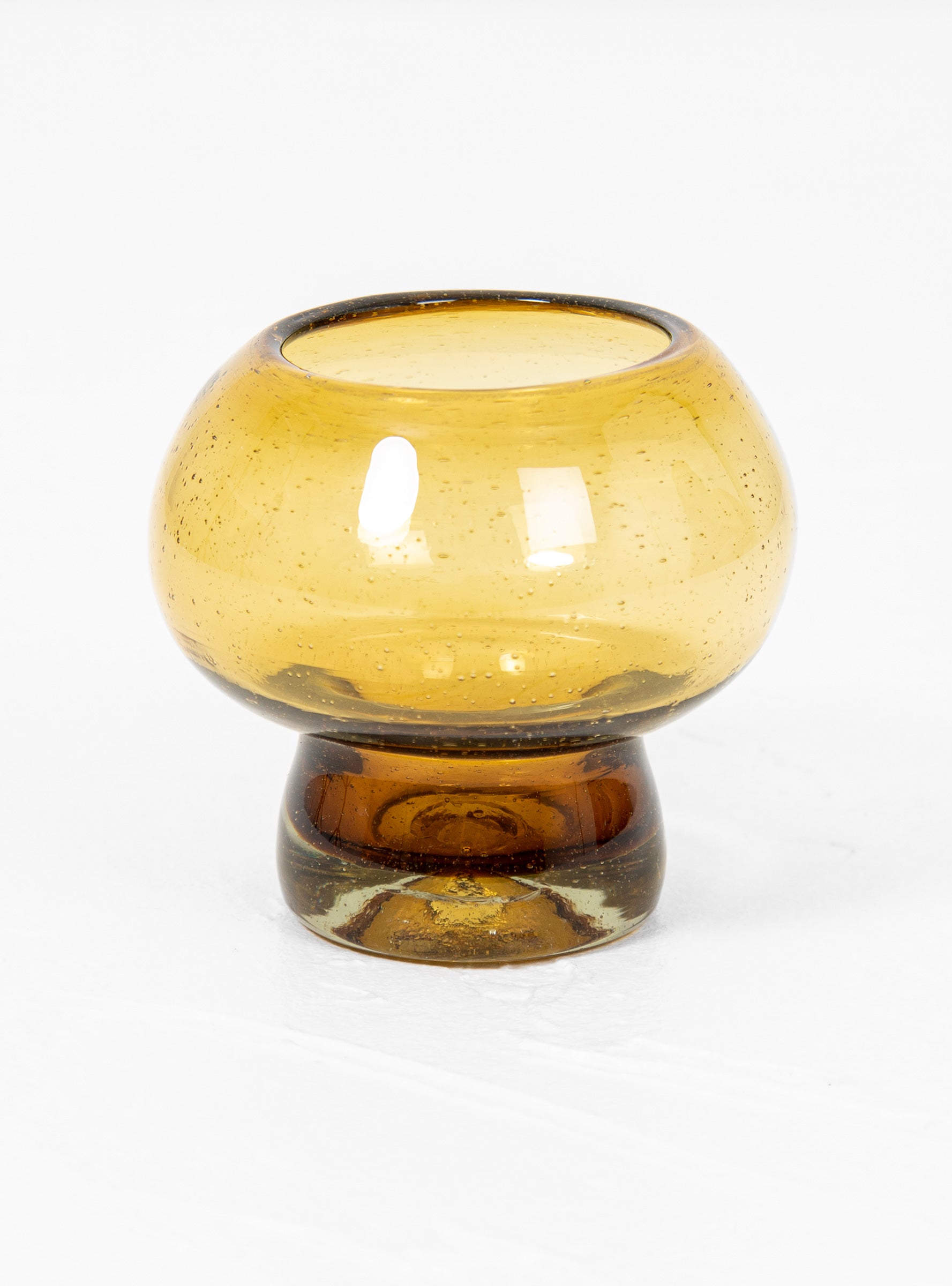  General Admission Mushroom Glass Set Amber