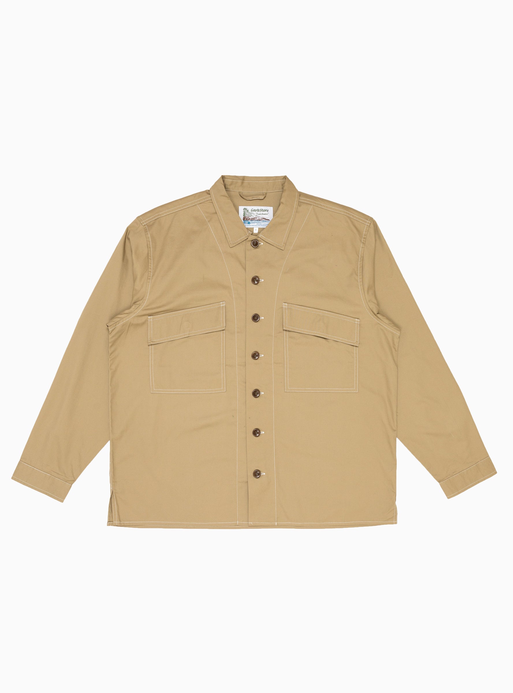  Garbstore DP Manager Shirt Camel