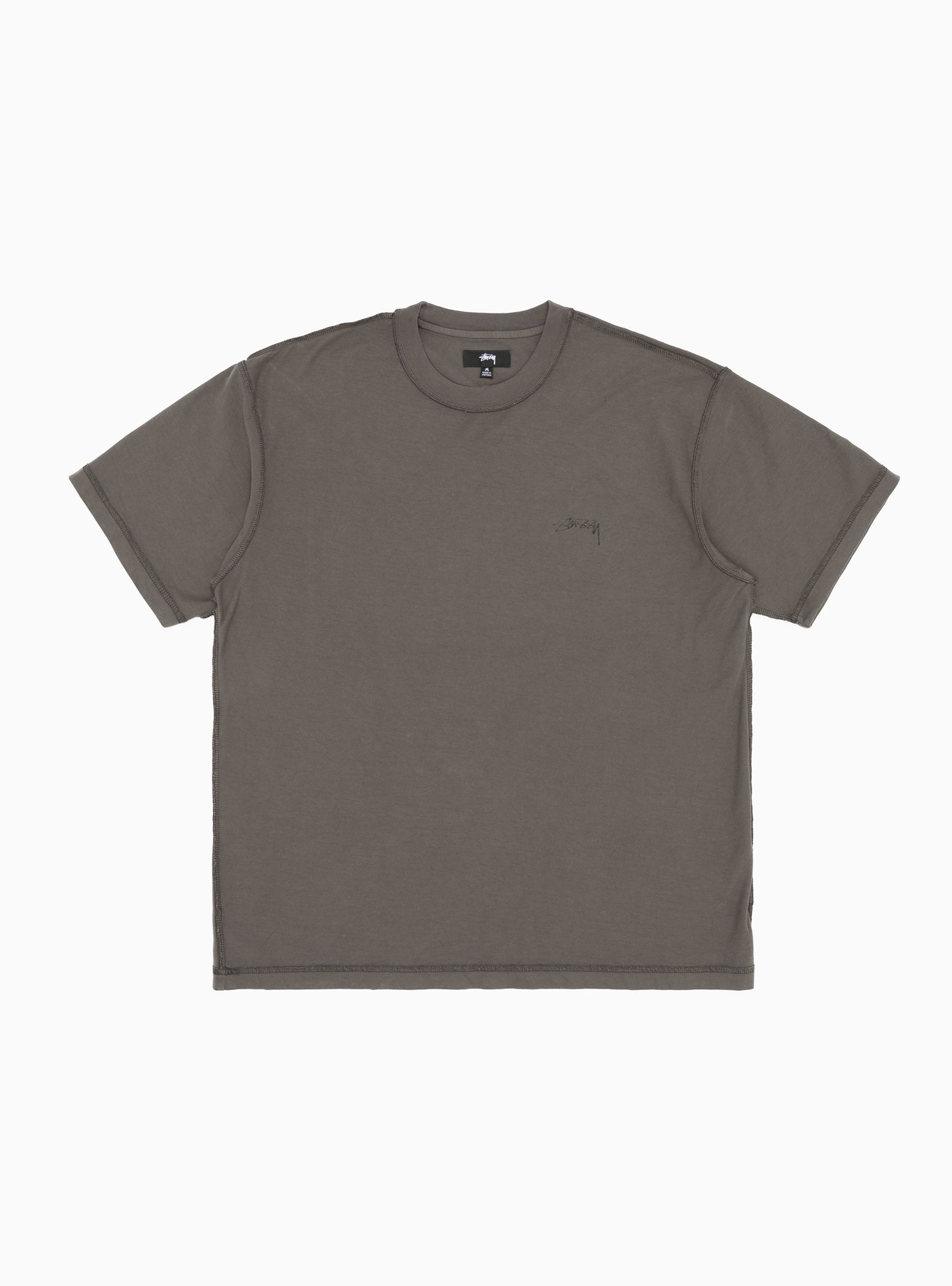  Stüssy Inside Out Pigment Dyed T-shirt Black