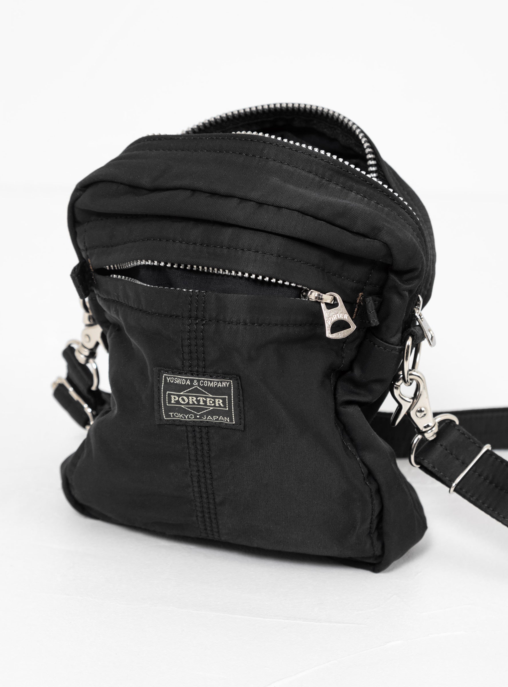  Porter Yoshida & Co. MILE Shoulder Bag Black