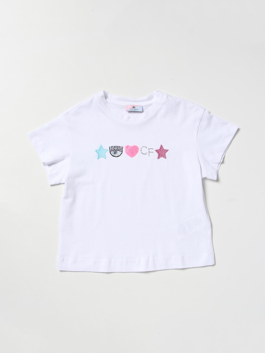 CHIARA FERRAGNI T-Shirt CHIARA FERRAGNI Kids colour White