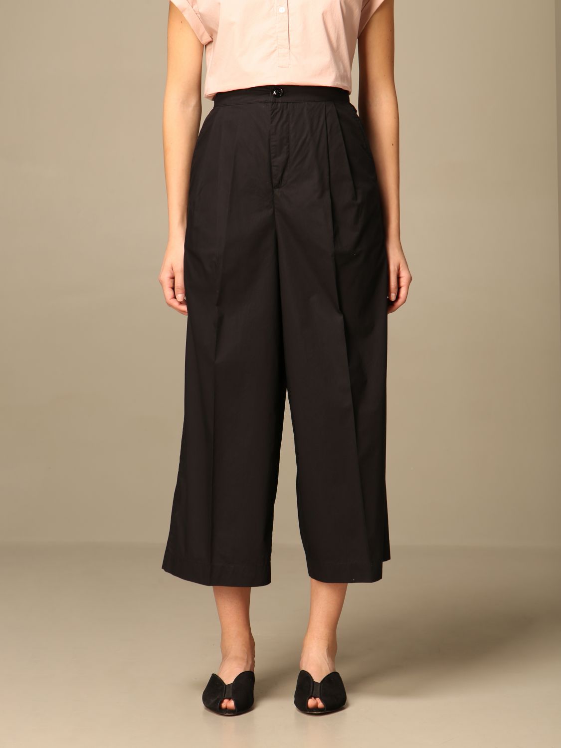 Woolrich Trousers WOOLRICH Woman colour Black