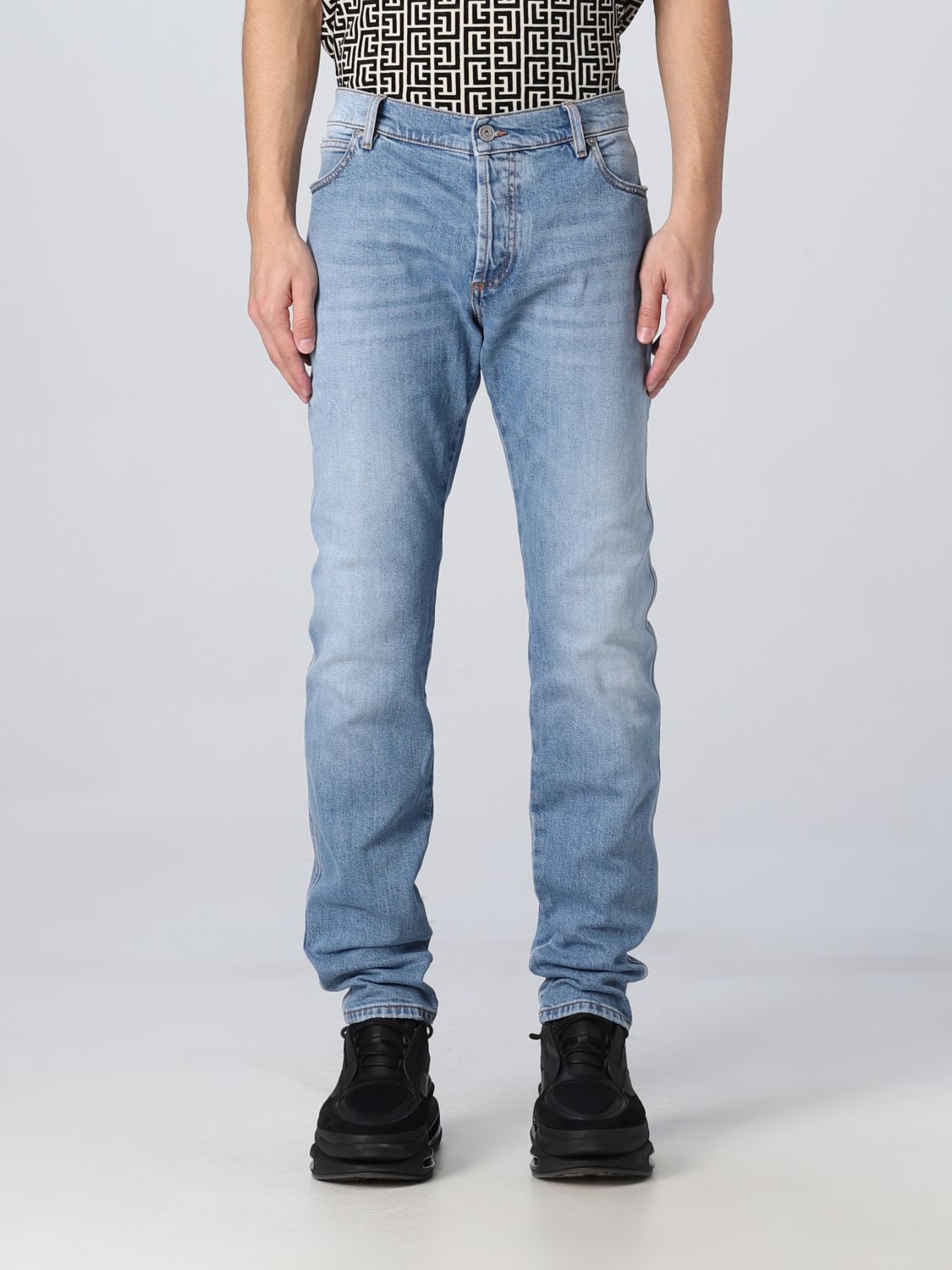 Balmain Jeans BALMAIN Men colour Blue