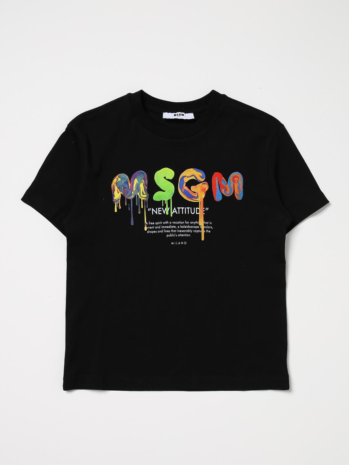 Msgm Kids T-Shirt MSGM KIDS Kids colour Black