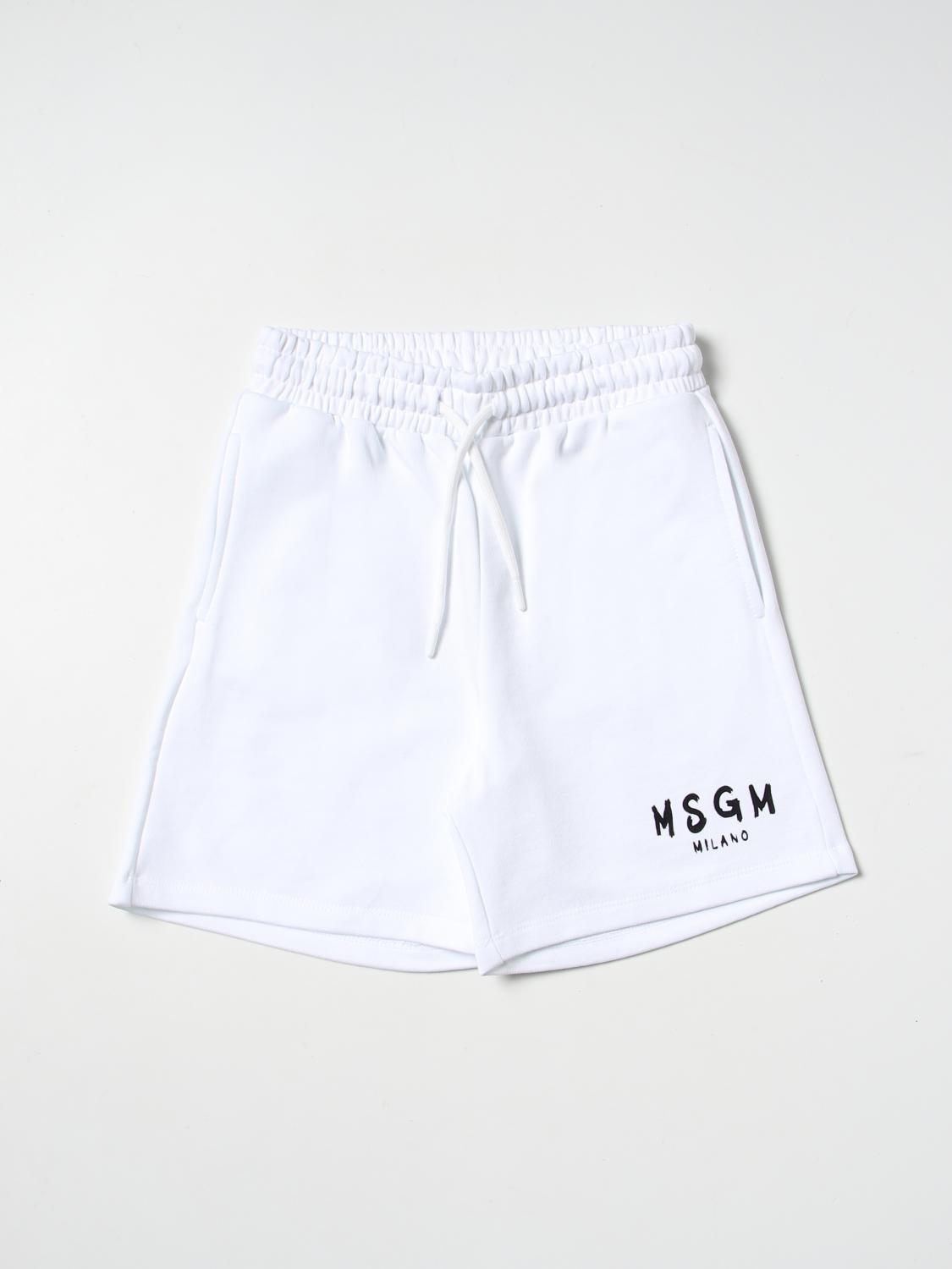 Msgm Kids Shorts MSGM KIDS Kids colour White