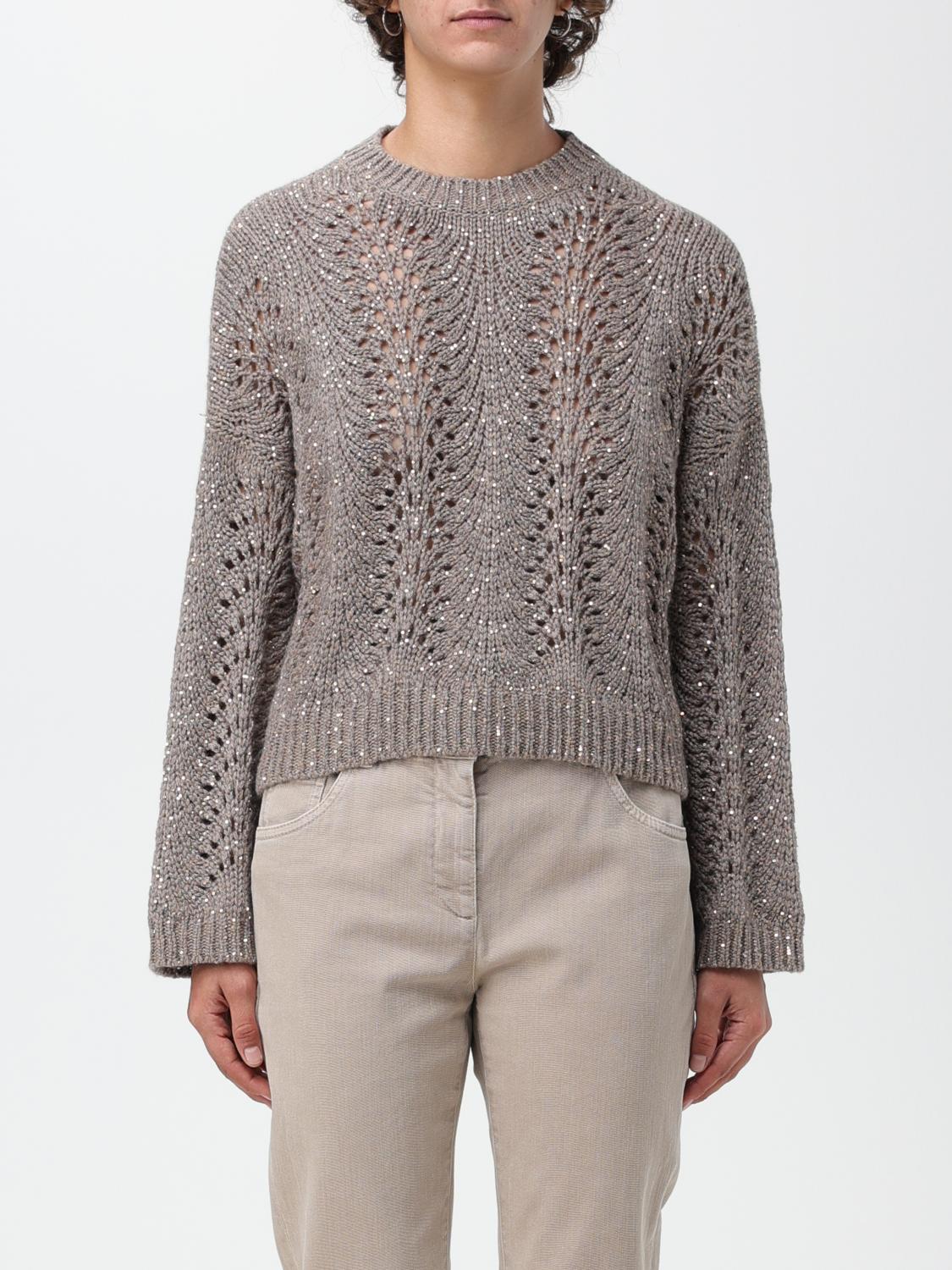 Brunello Cucinelli Jumper BRUNELLO CUCINELLI Woman colour Beige