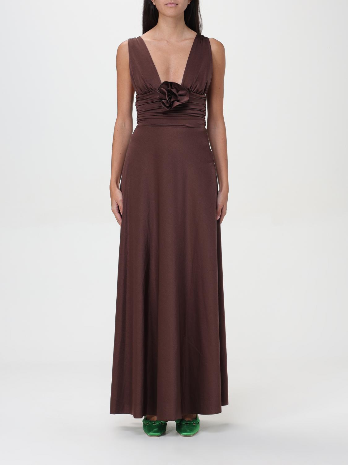 Maygel Coronel Dress MAYGEL CORONEL Woman color Brown