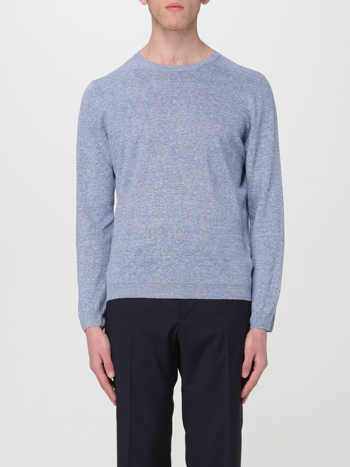 Fay Jumper FAY Men colour Gnawed Blue