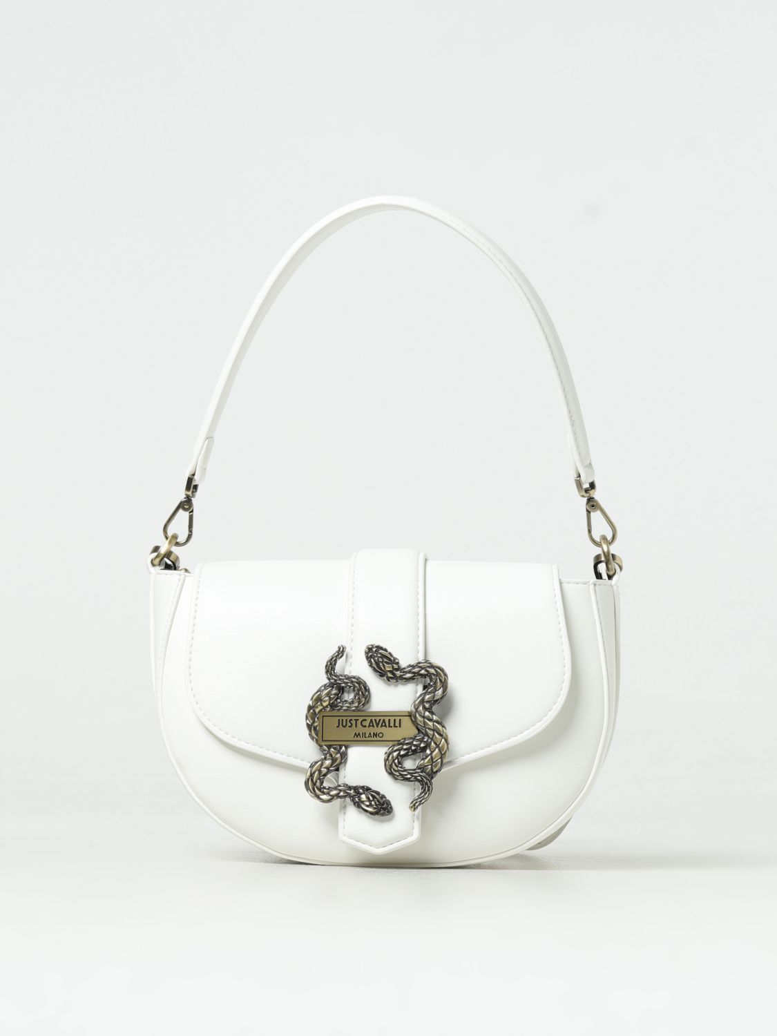 Just Cavalli Shoulder Bag JUST CAVALLI Woman colour White