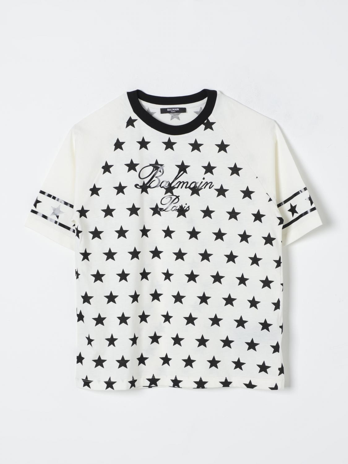 Balmain T-Shirt BALMAIN Kids color Yellow Cream