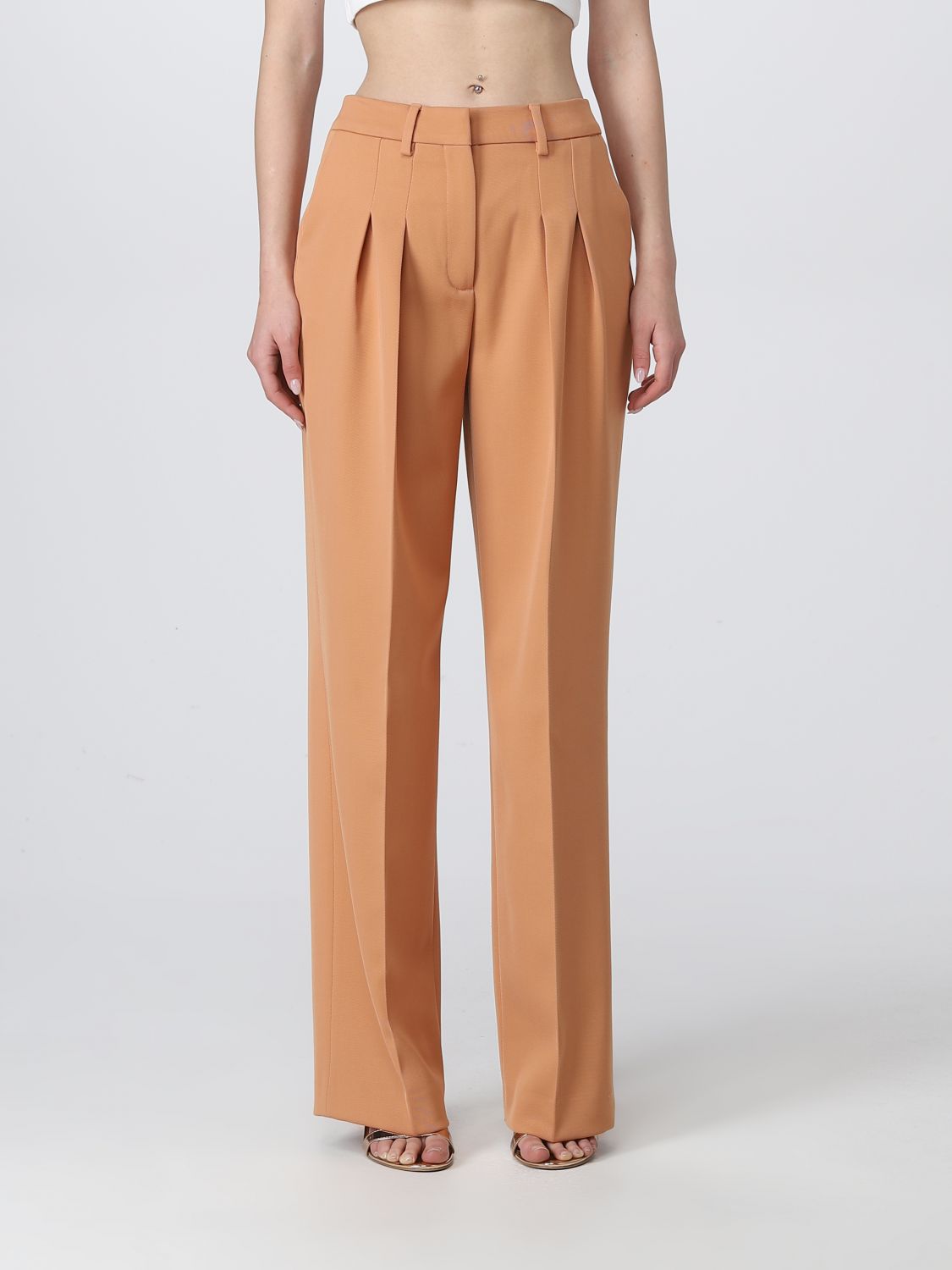 Calvin Klein Trousers CALVIN KLEIN Woman colour Peach