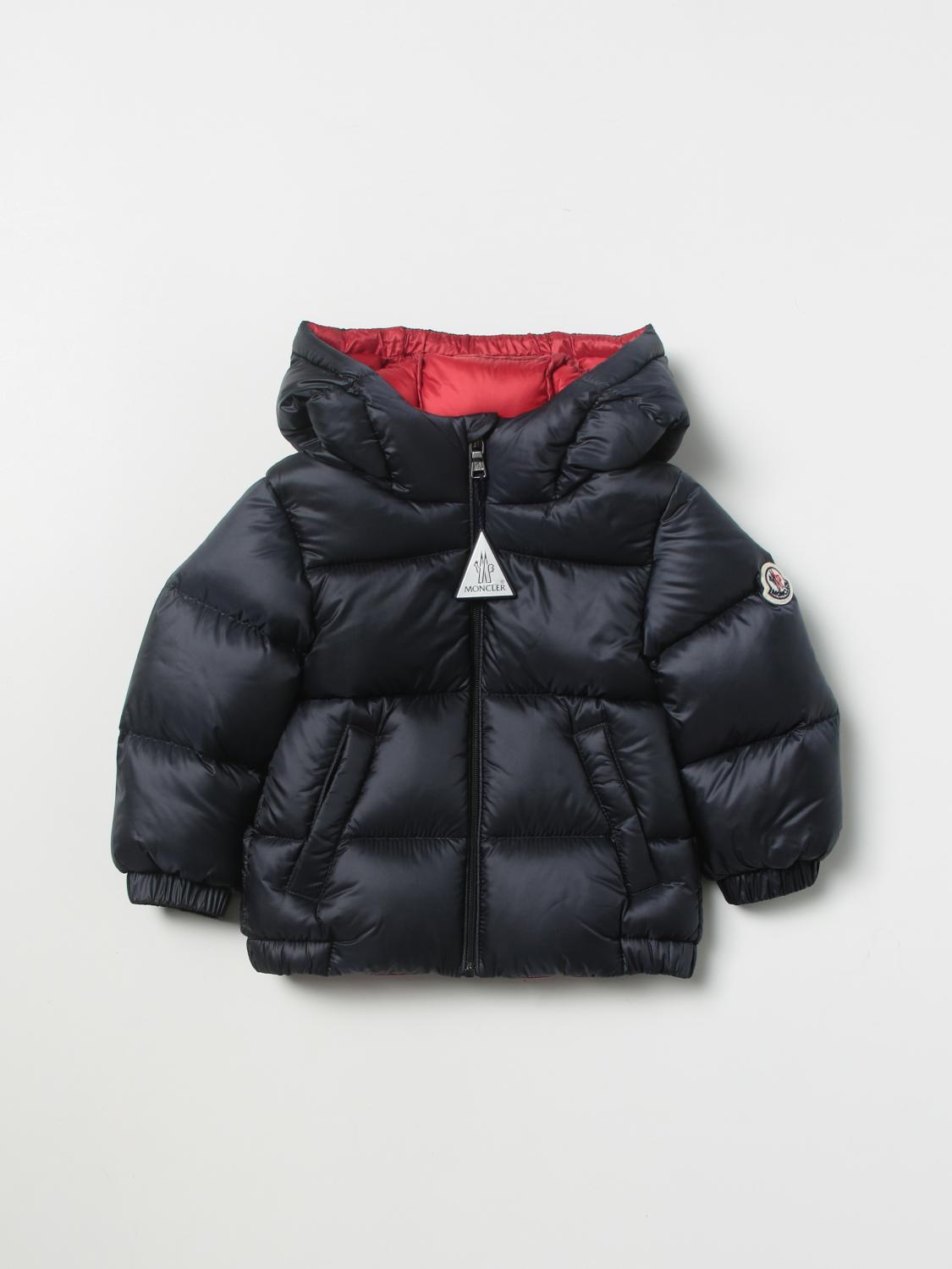 Moncler Jacket MONCLER Kids colour Blue