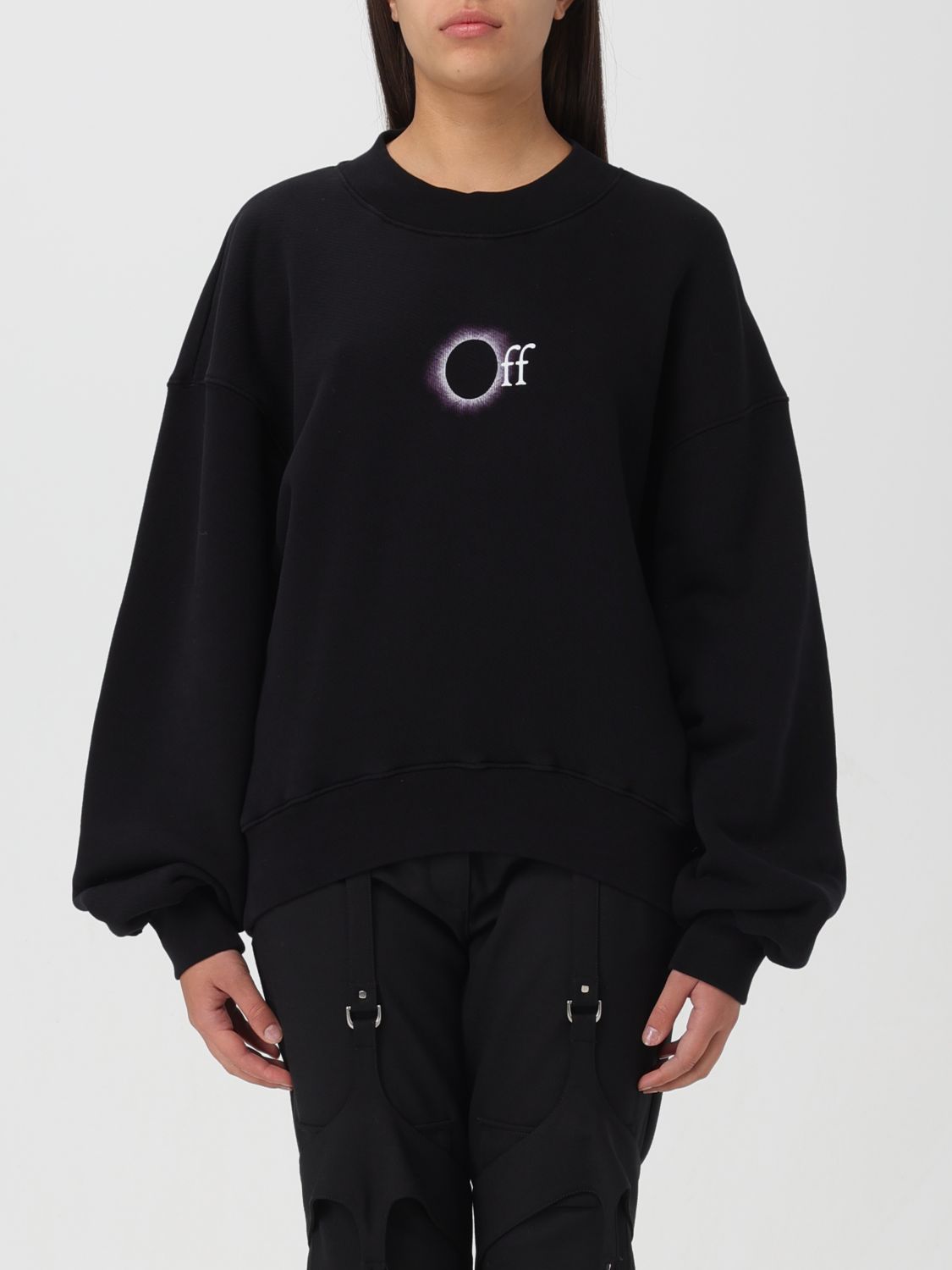 OFF-WHITE Sweatshirt OFF-WHITE Woman colour Black