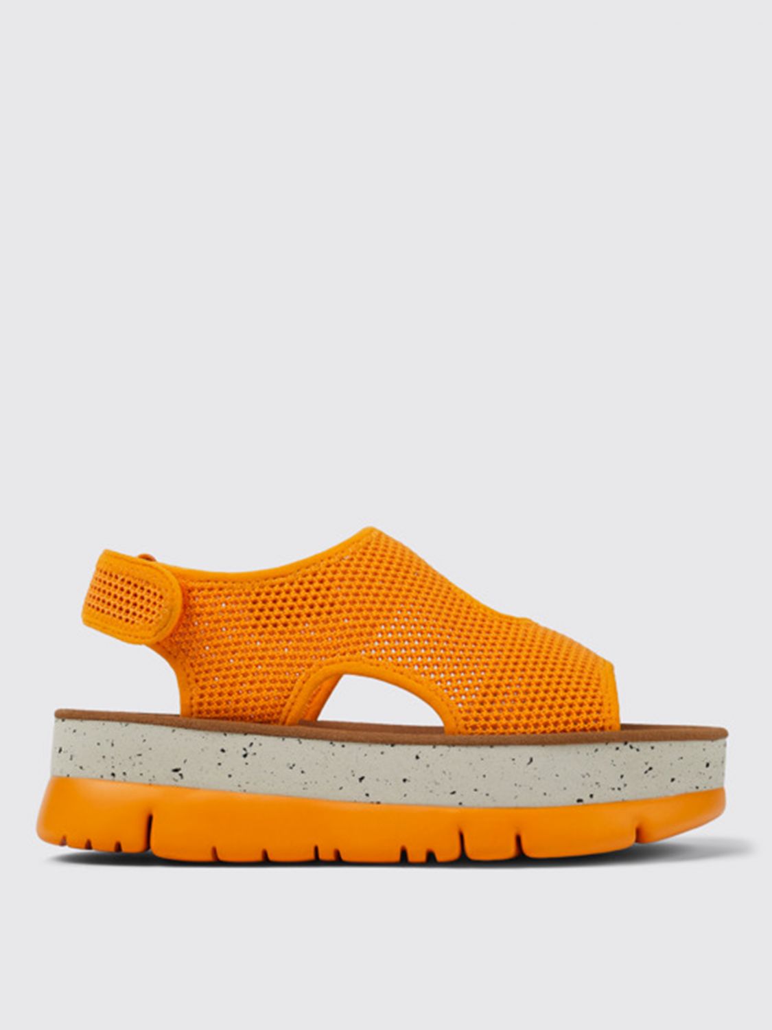 Camper Flat Sandals CAMPER Woman colour Orange