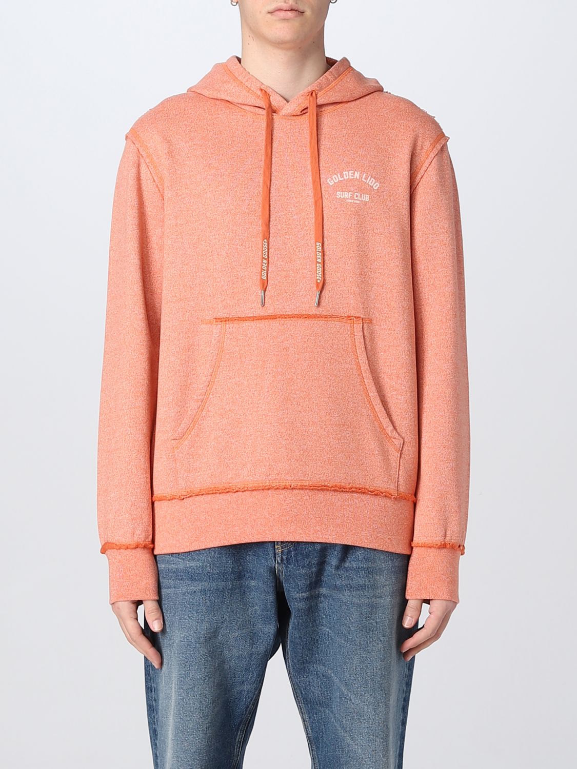 Golden Goose Sweatshirt GOLDEN GOOSE Men colour Orange