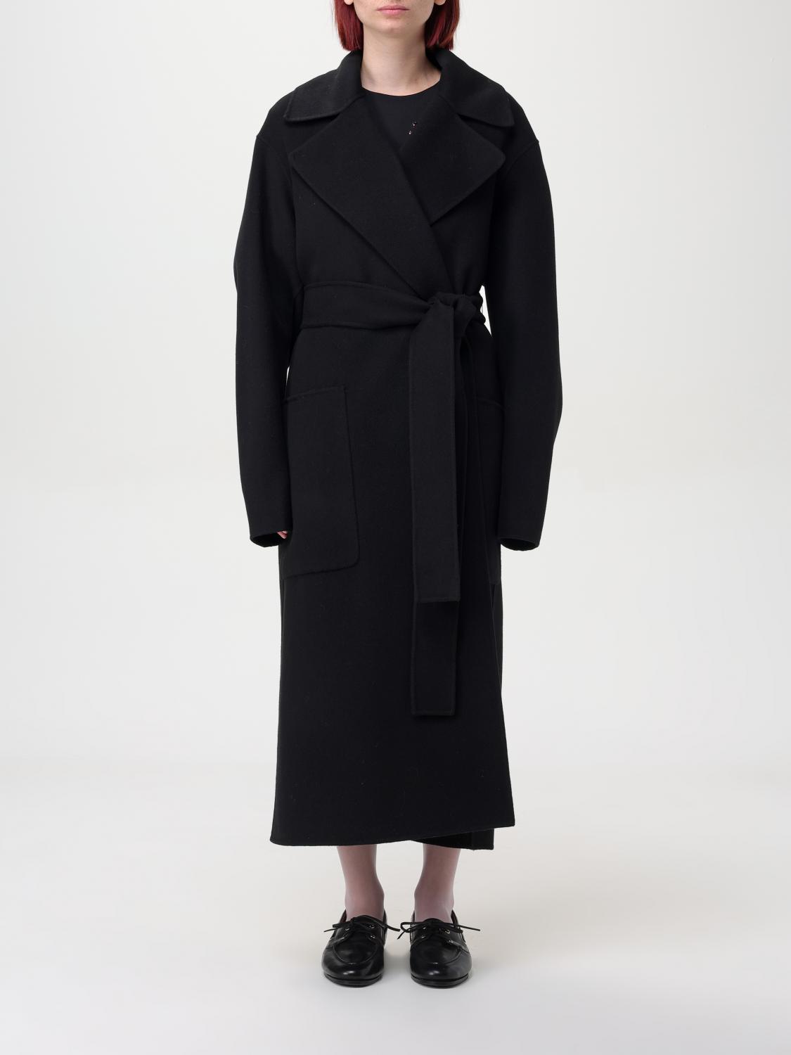 Sportmax Coat SPORTMAX Woman color Black